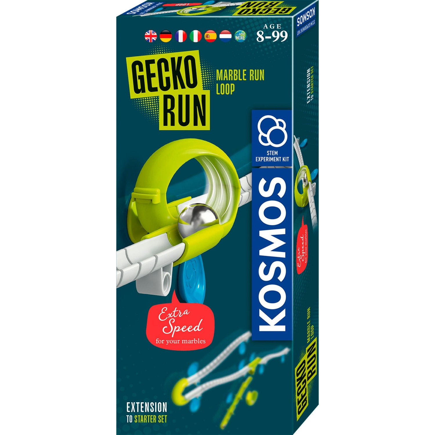 Kosmos Gecko Run – Marble Run Loop V1, Kugelbahn | 04002051617295 Kosmos Gecko Run – Marble Run Loop V1, Kugelbahn | 04002051617295