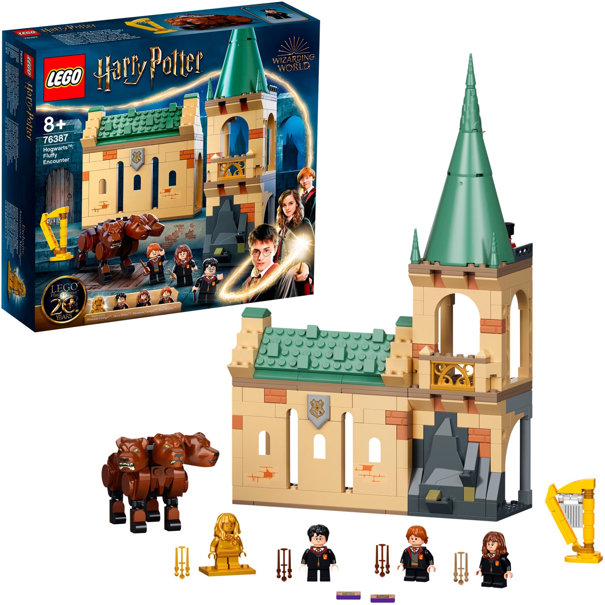 Spielzeug: Lego 76387 Harry Potter Hogwarts: Begegnung mit Fluffy