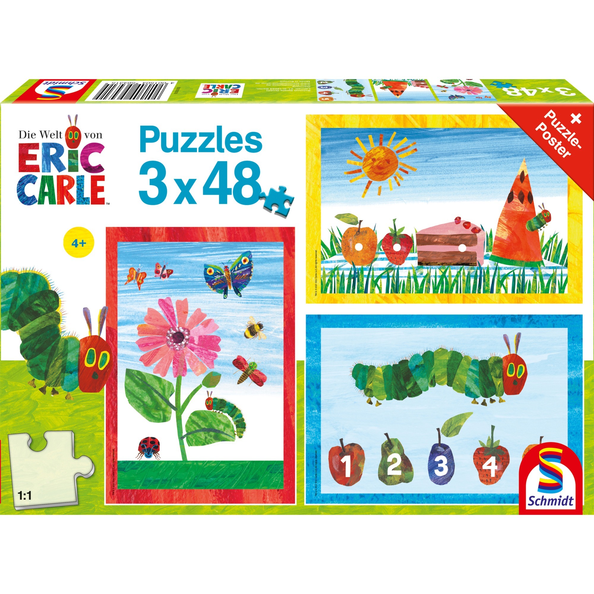 Die kleine Raupe Nimmersatt: Die Welt der kleinen Raupe Nimmersatt, Puzzle