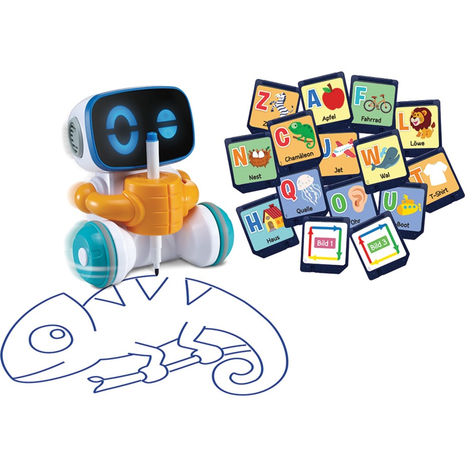 Spielzeug: Vtech Codi, der clevere Mal-Roboter, Spielfigur
