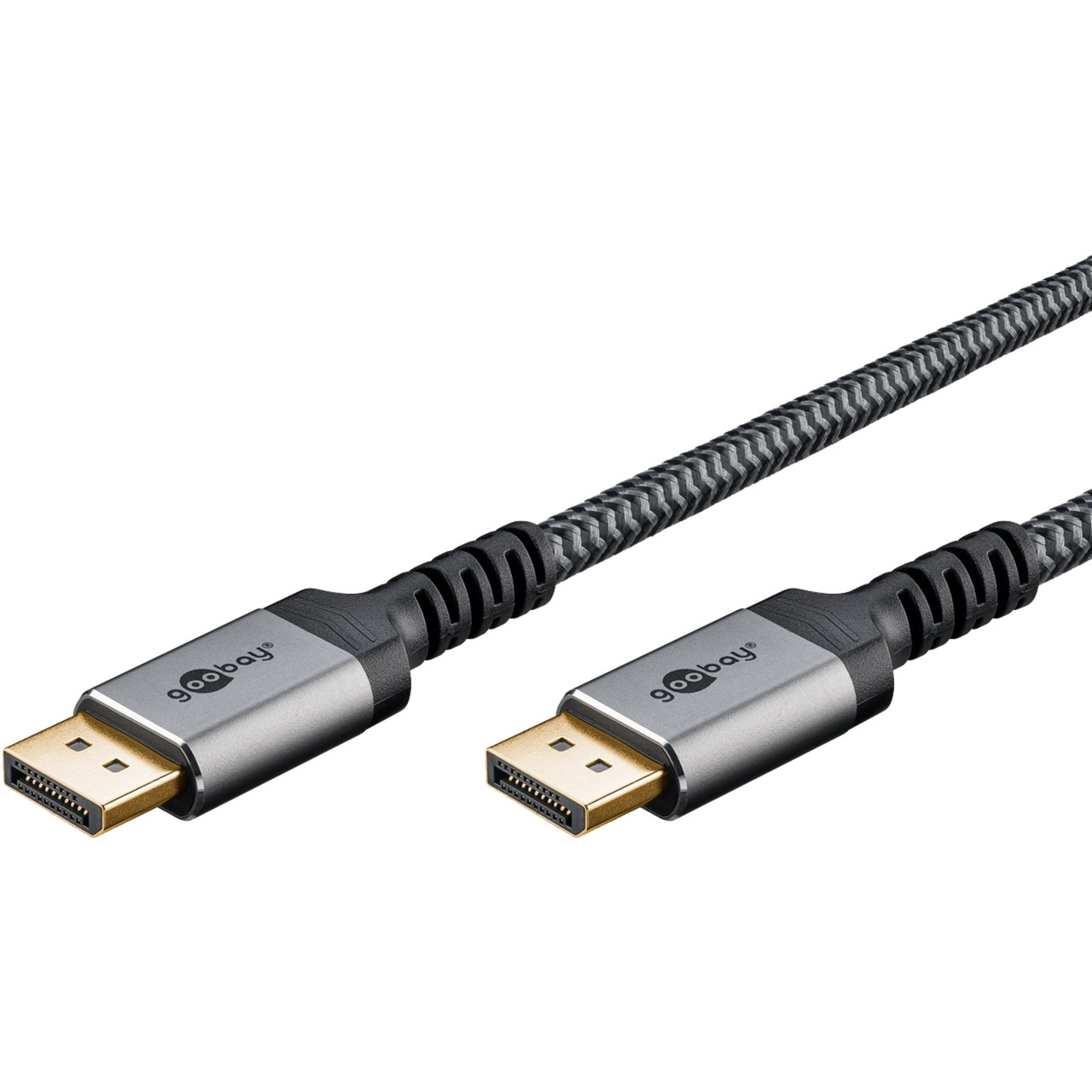 Plus DisplayPort 2.0/2.1 Kabel, 8K @ 144Hz, 54 Gbit/s
