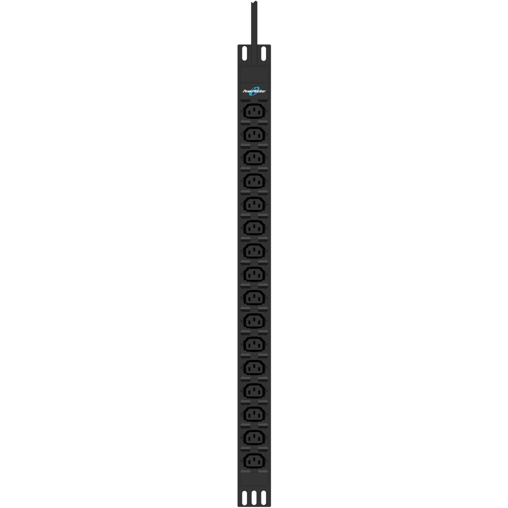 PowerWalker PDU PHB21 16xC13 , Stromversorgung