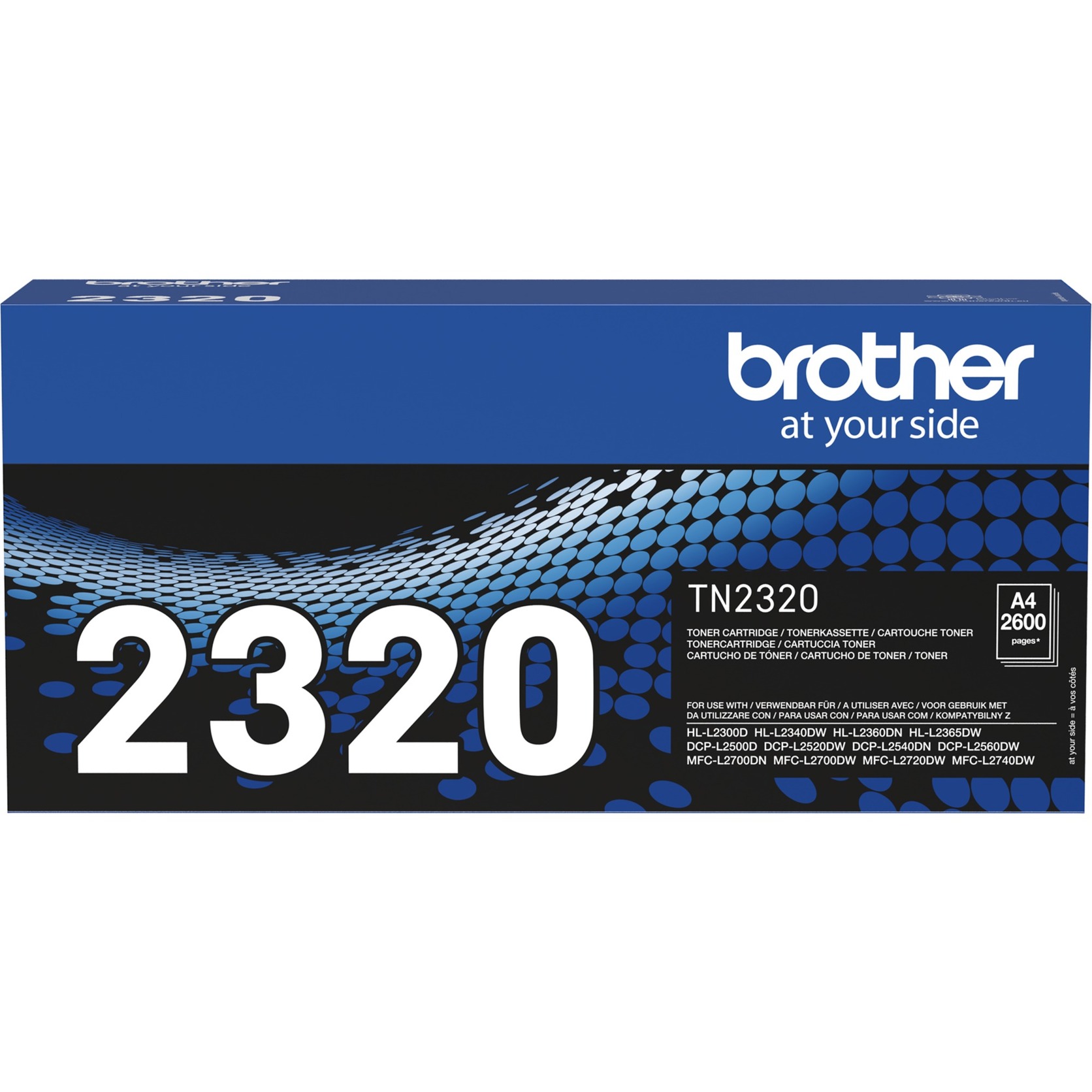 Brother Toner TN-2320, schwarz, ca. 2600 Seiten 4977766738989 Brother