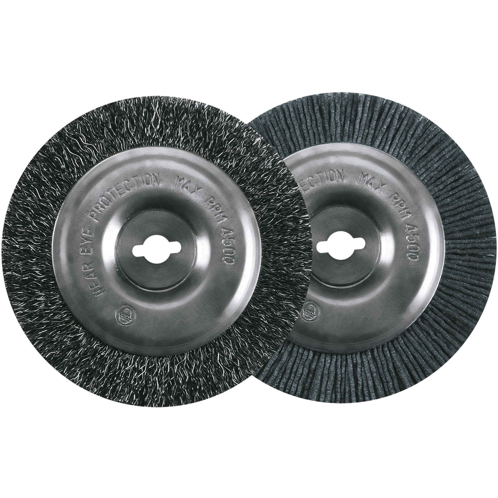 Ersatzbürsten Stahl und Nylon, Ø 100mm