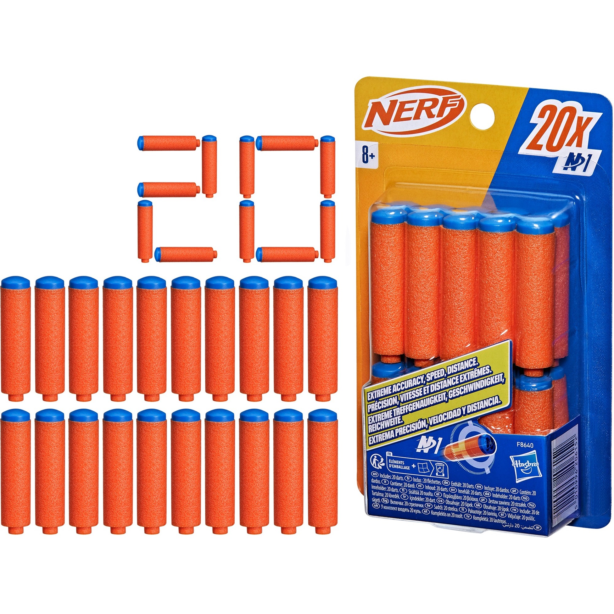 Nerf N Series N1 Darts 20x, Dartblaster