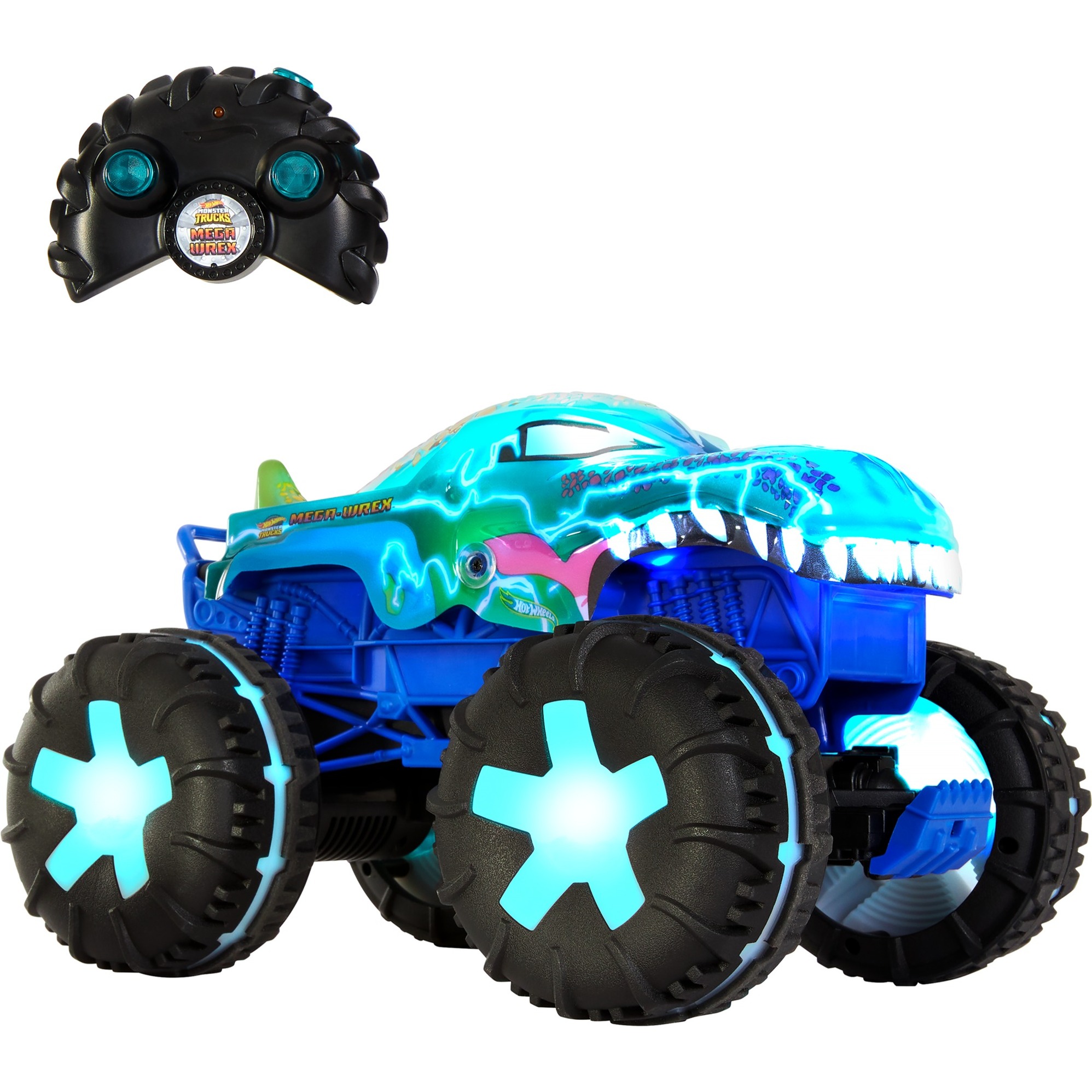 Hot Wheels Monster Trucks Mega Wrex Alive RC-Fahrzeug | 00194735258246 Hot Wheels Monster Trucks Mega Wrex Alive RC-Fahrzeug | 00194735258246
