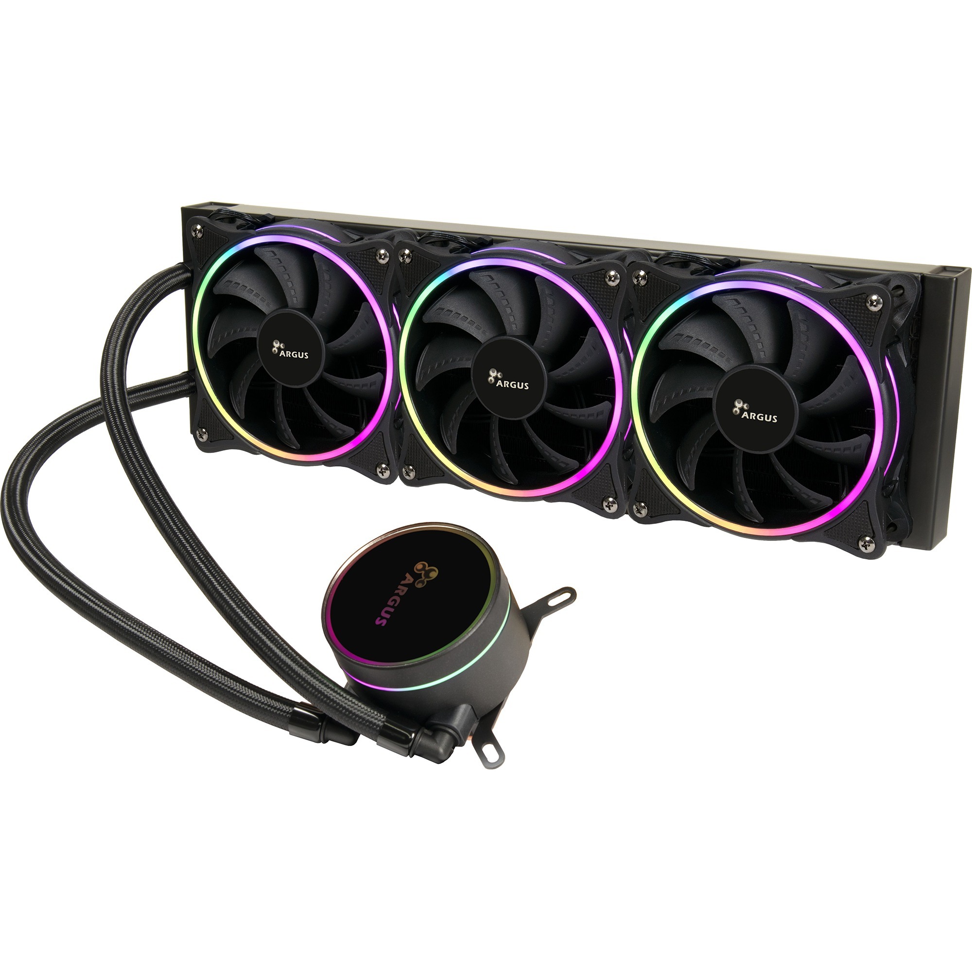 Argus Iceman LC-360 RGB, Wasserkühlung