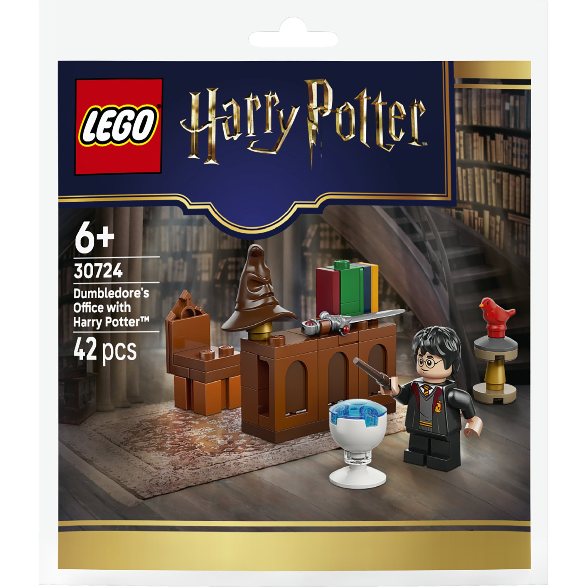 30724 Harry Potter Dumbledores Büro mit Harry Potter, Konstruktionsspielzeug