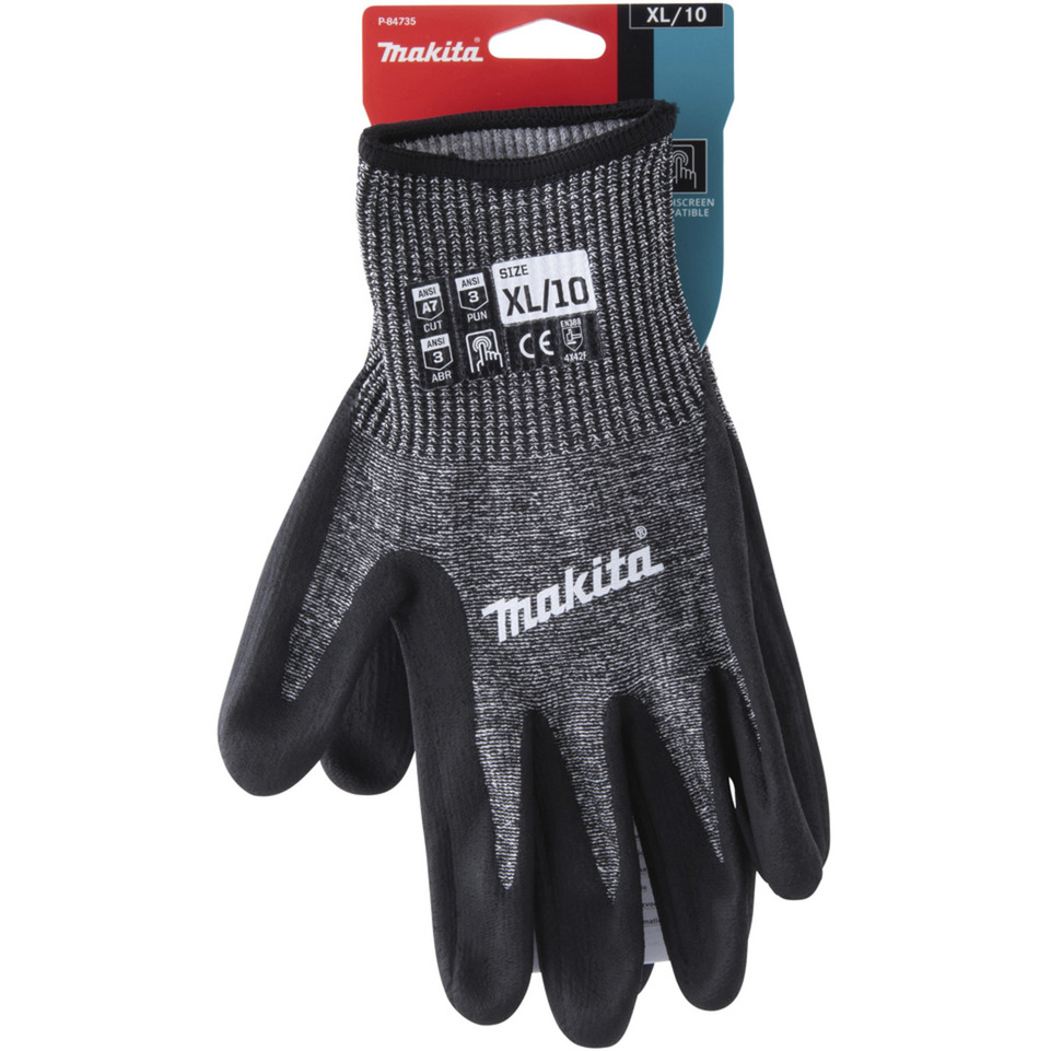 Arbeitshandschuhe P-84735, Gr. XL (10), Schnittfestigkeit F/7
