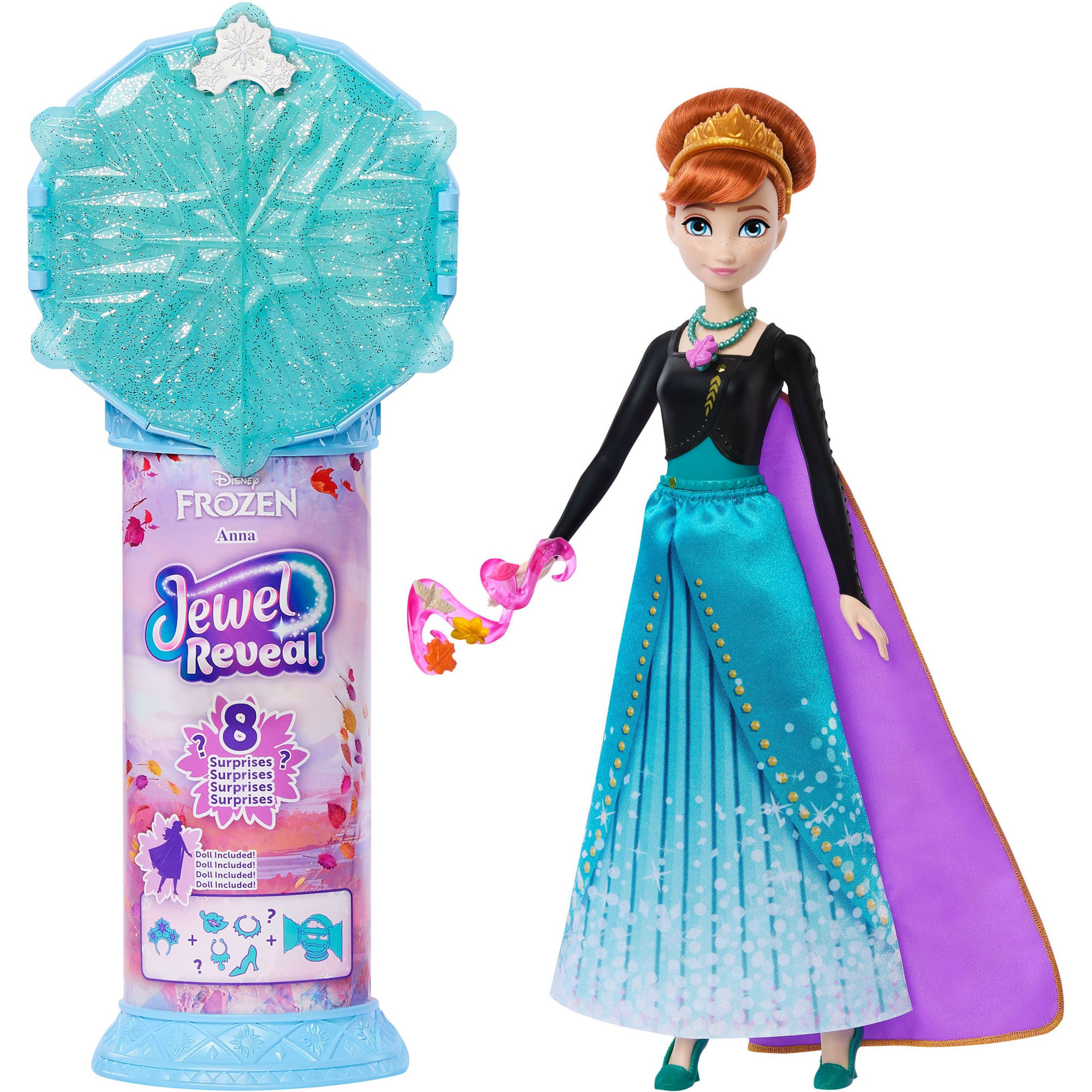 Juwel Reveal Anna Puppe aus der Frozen Die Eiskönigin Serie