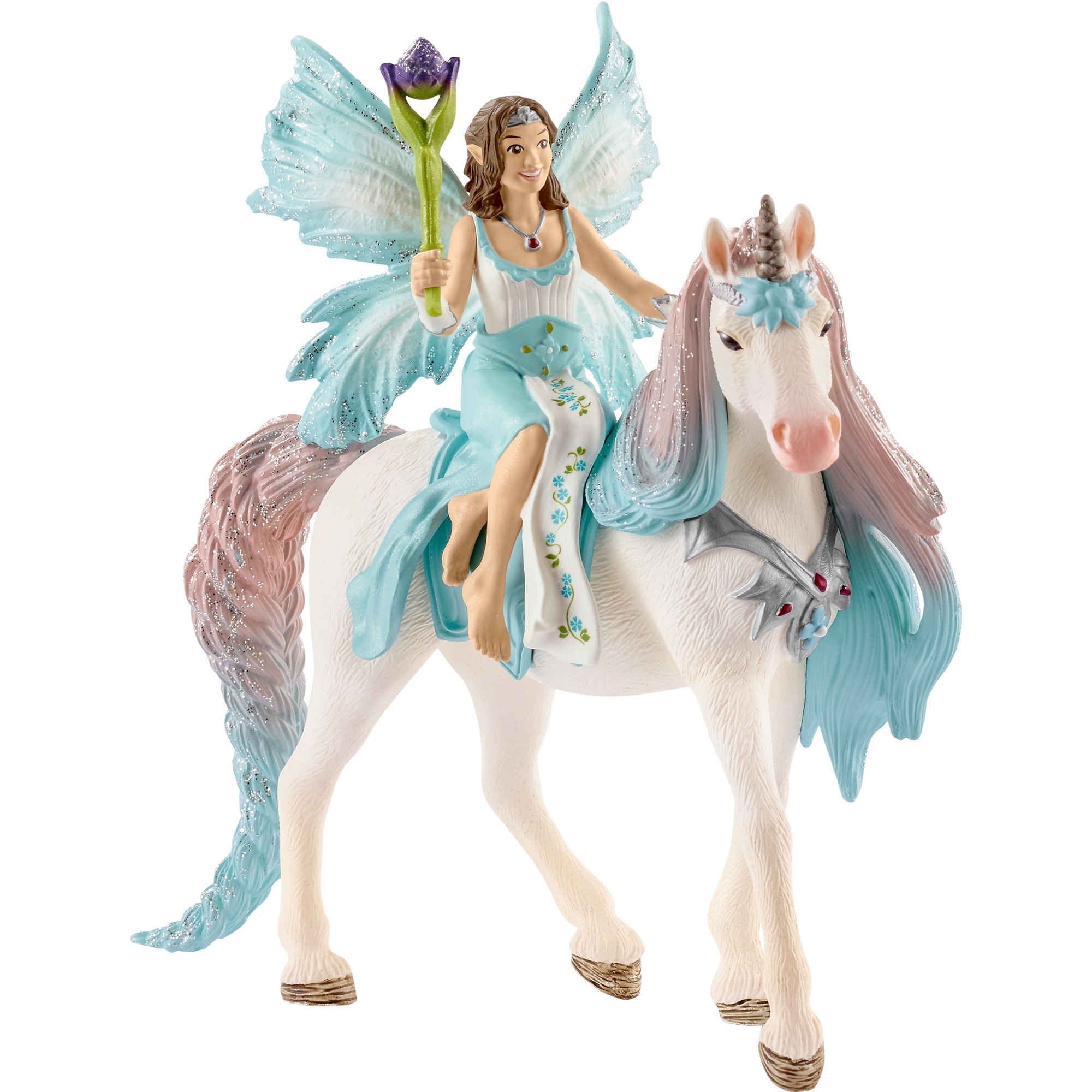 Schleich Bayala Eyela mit Prinzessinnen-Einhorn, Spielfigur | 04055744020384 Schleich Bayala Eyela mit Prinzessinnen-Einhorn, Spielfigur | 04055744020384