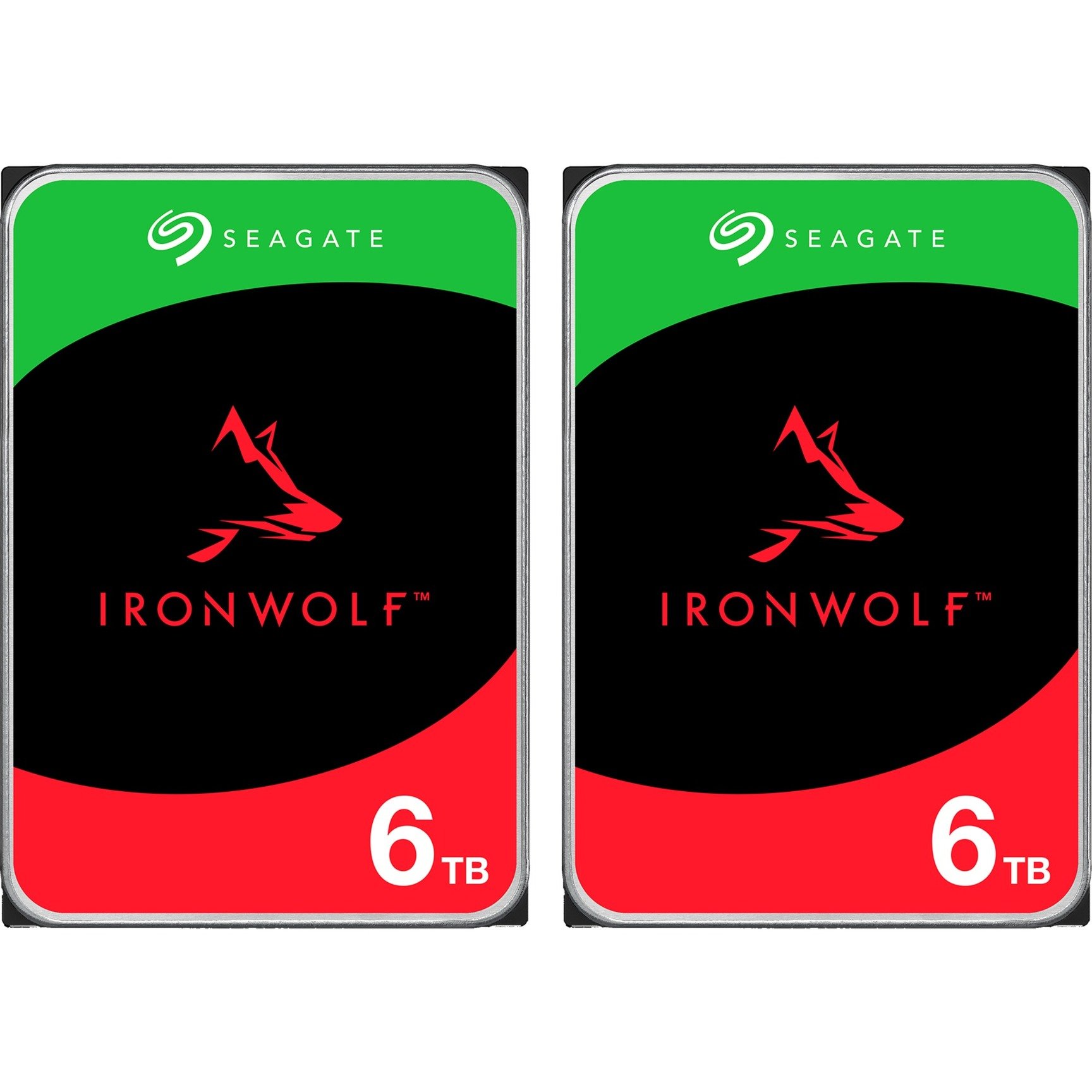 Seagate IronWolf NAS 2 x 6 TB Bundle, Festplatte | 04250494929240 Seagate IronWolf NAS 2 x 6 TB Bundle, Festplatte | 04250494929240