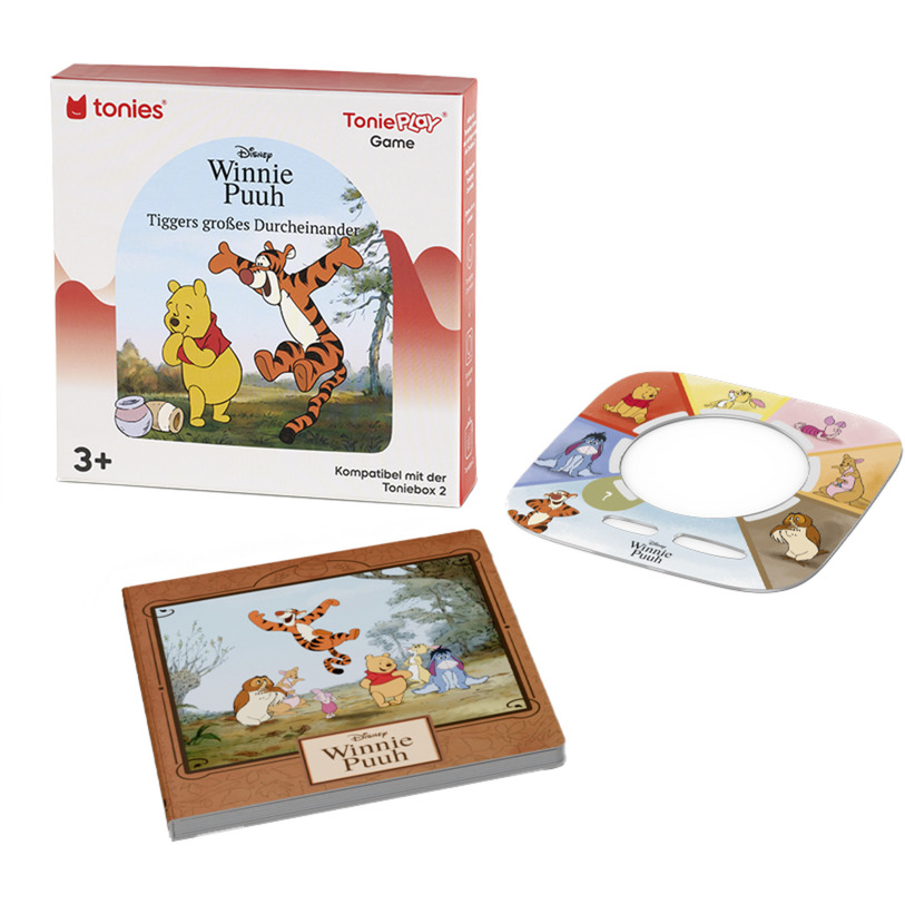 Tonieplay Game M - Disney Winnie Puuh: Tiggers großes Durcheinander, Geschicklichkeitsspiel