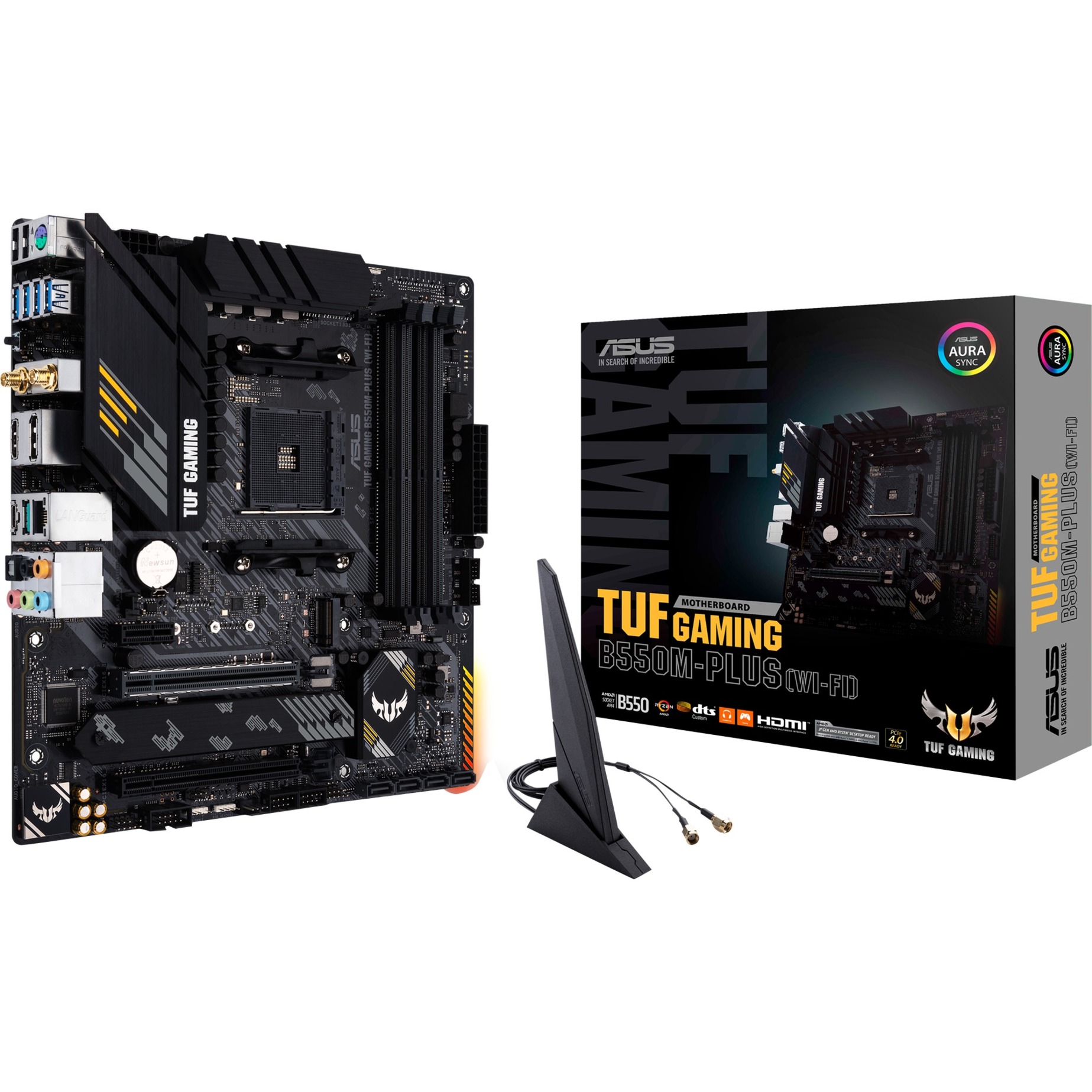 Asus TUF GAMING B550M-PLUS (WI-FI), Mainboard | 04718017603652 Asus TUF GAMING B550M-PLUS (WI-FI), Mainboard | 04718017603652