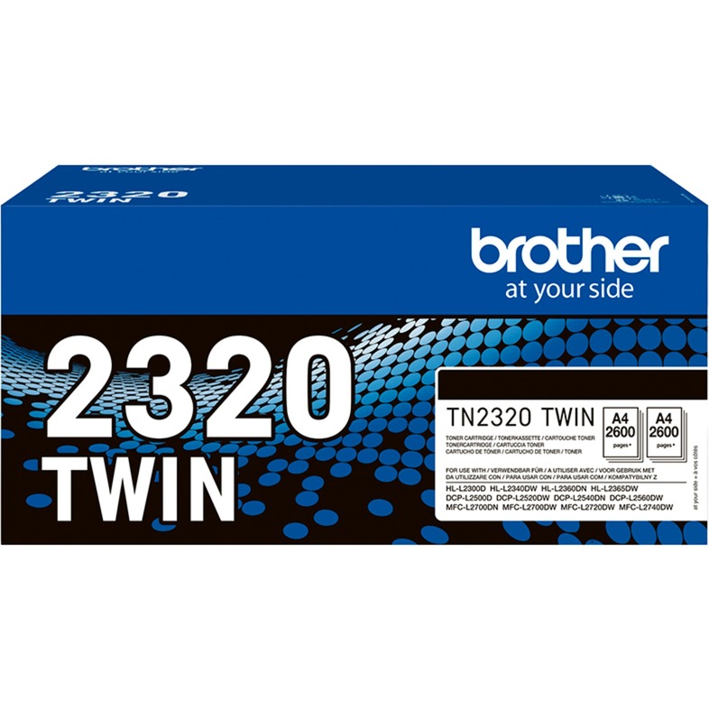 Toner schwarz TN-2320TWIN