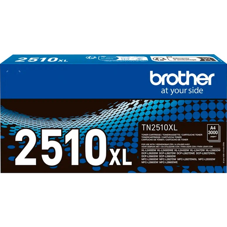 Brother Toner schwarz TN-2510XL | 04977766830294 Brother Toner schwarz TN-2510XL | 04977766830294