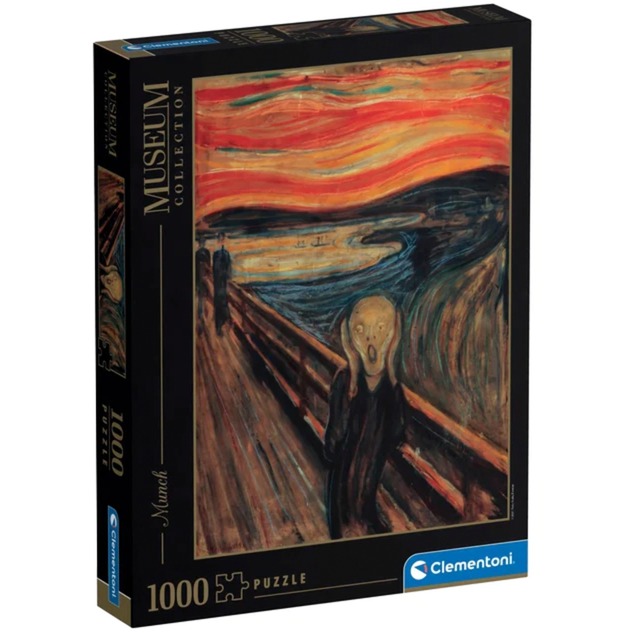 Clementoni Museum Collection: Munch – Der Schrei, Puzzle | 08005125393770 Clementoni Museum Collection: Munch – Der Schrei, Puzzle | 08005125393770