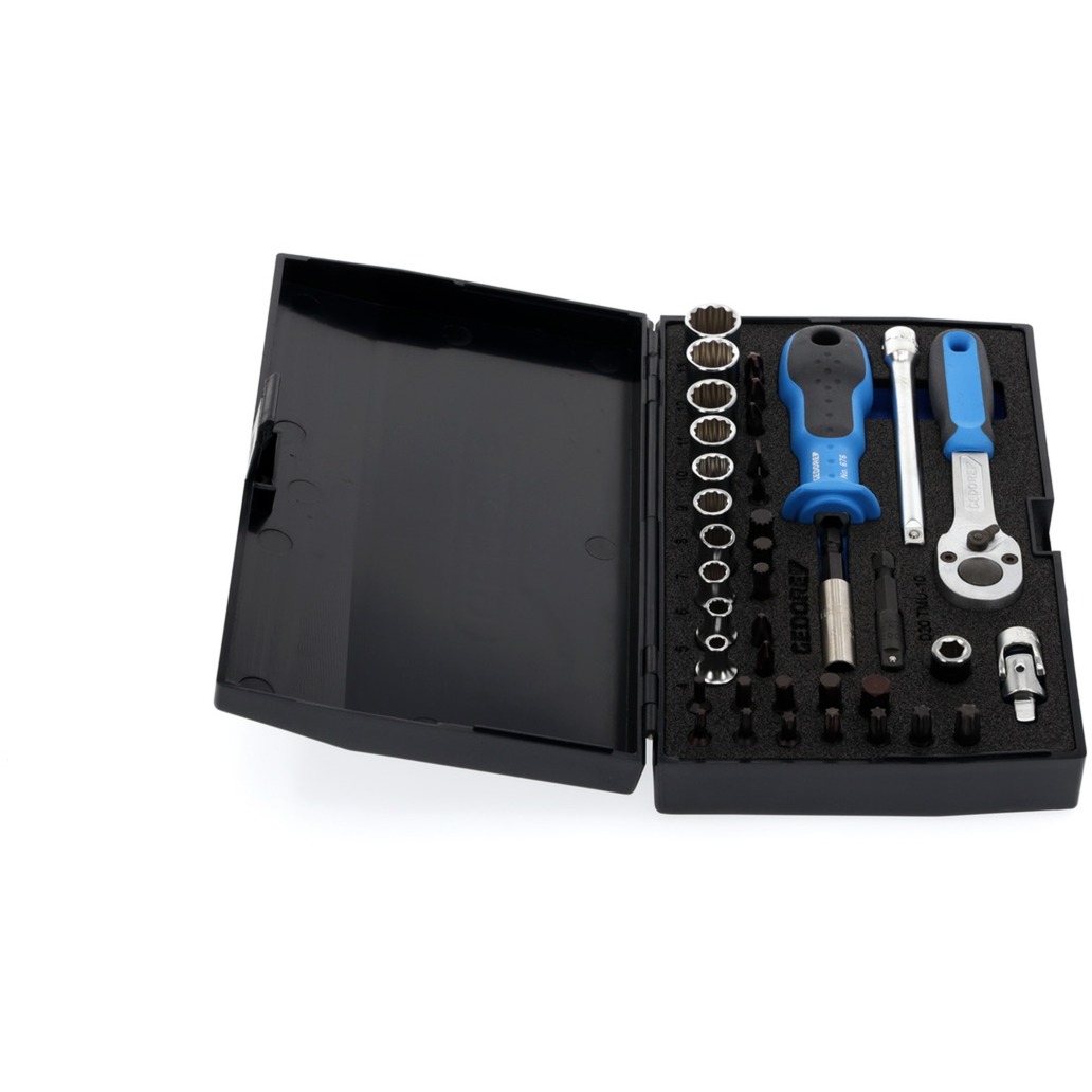 Gedore Steckschlüssel-Satz 1/4″, 40-teilig, Werkzeug-Set | 04010886854426