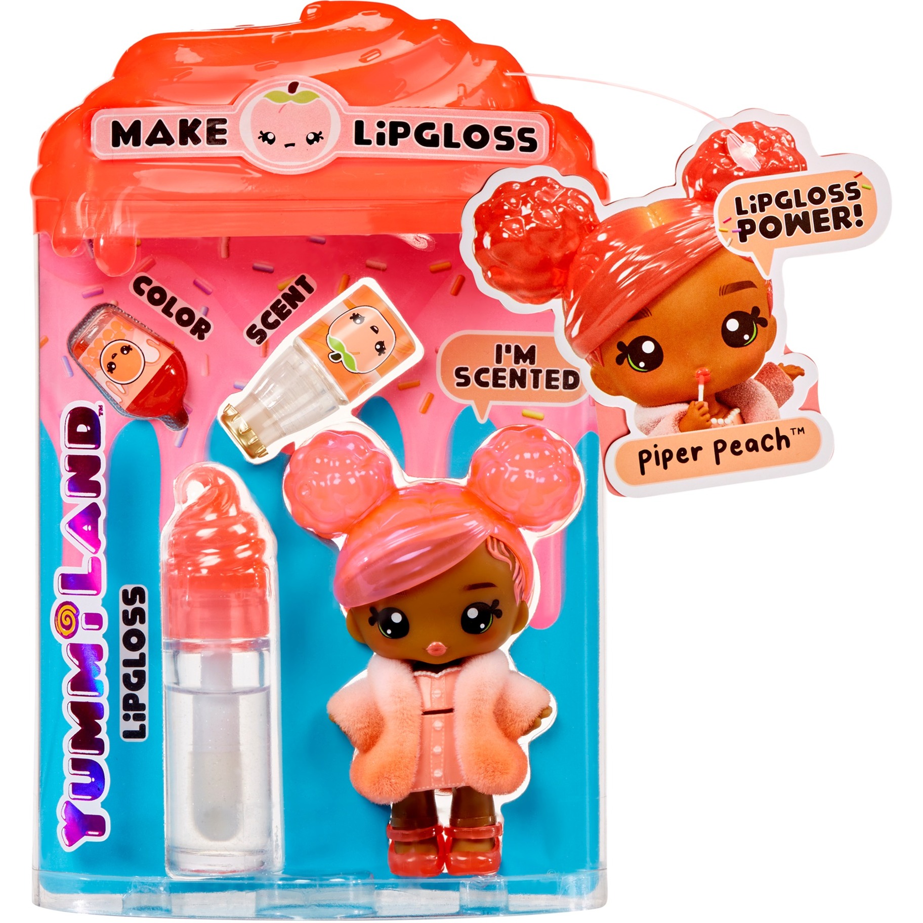 MGA Entertainment Yummiland Lipgloss Doll – Piper Peach, Puppe | 00035051120759 MGA Entertainment Yummiland Lipgloss Doll – Piper Peach, Puppe | 00035051120759