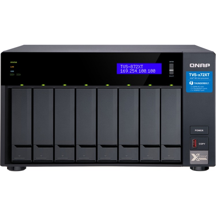 QNAP TVS-872XT-i5-16G, NAS | 04713213514528 QNAP TVS-872XT-i5-16G, NAS | 04713213514528
