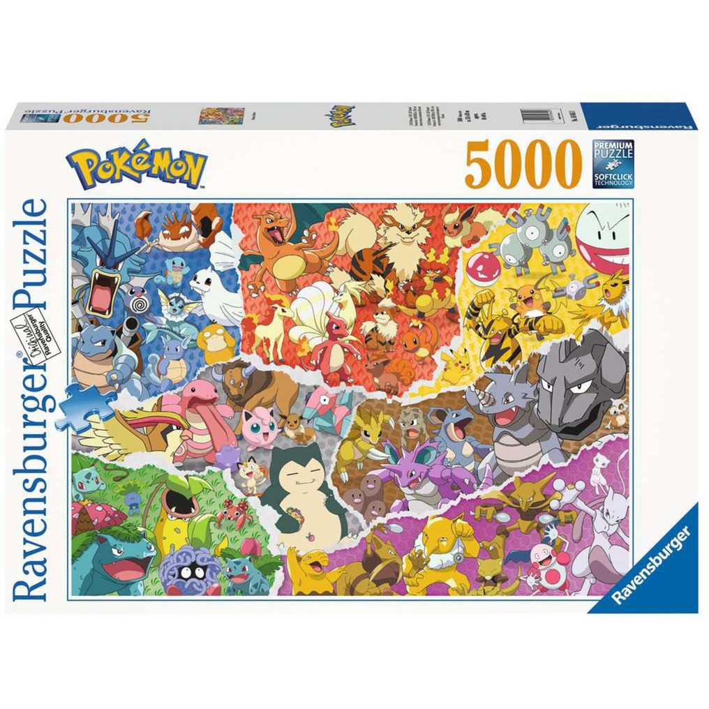 Puzzles: Ravensburger Puzzle: Pokémon Allstars (5000 Teile)