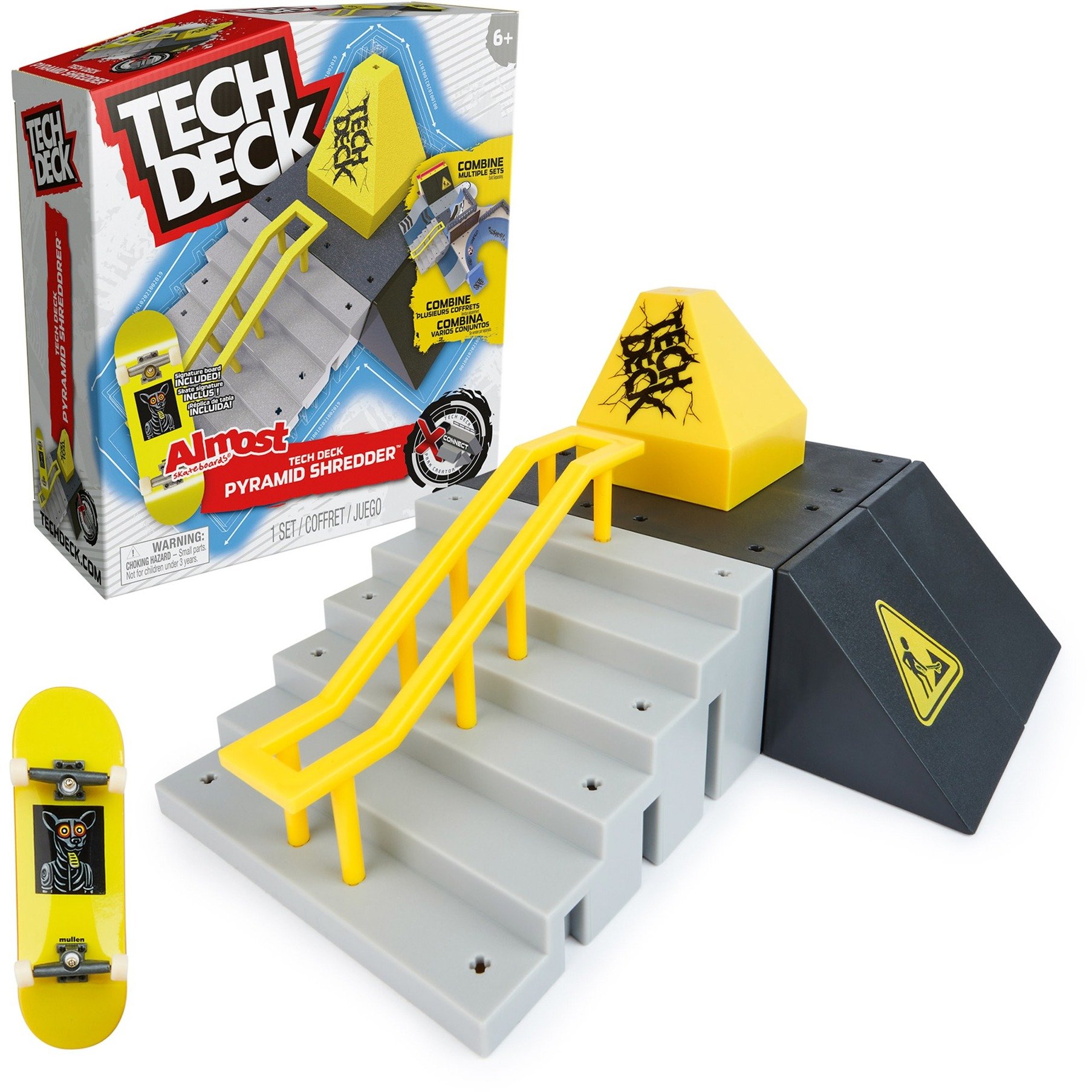 Spin Master Tech Deck X-Connect Starter-Set – Pyramid Shredder Rampenset, Spielfahrzeug | 00778988499306 Spin Master Tech Deck X-Connect Starter-Set – Pyramid Shredder Rampenset, Spielfahrzeug | 00778988499306