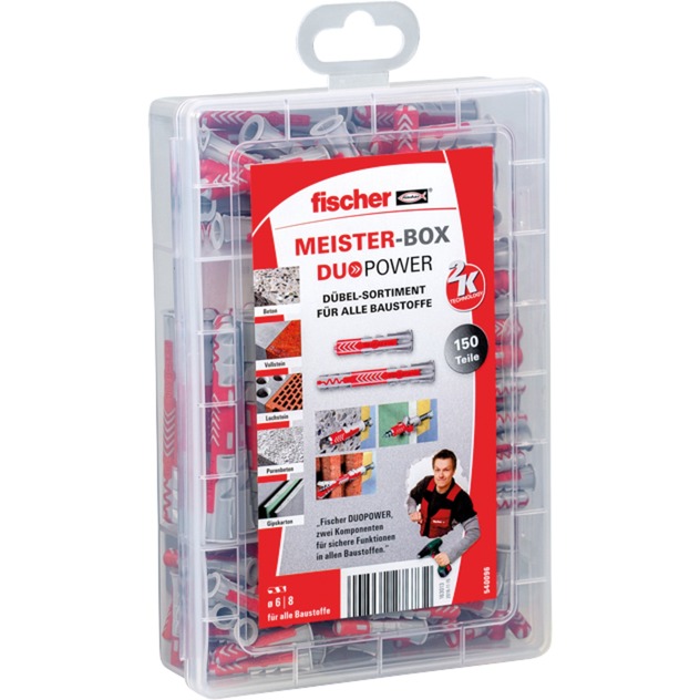 Meister-Box DUOPOWER kurz / lang, Dübel