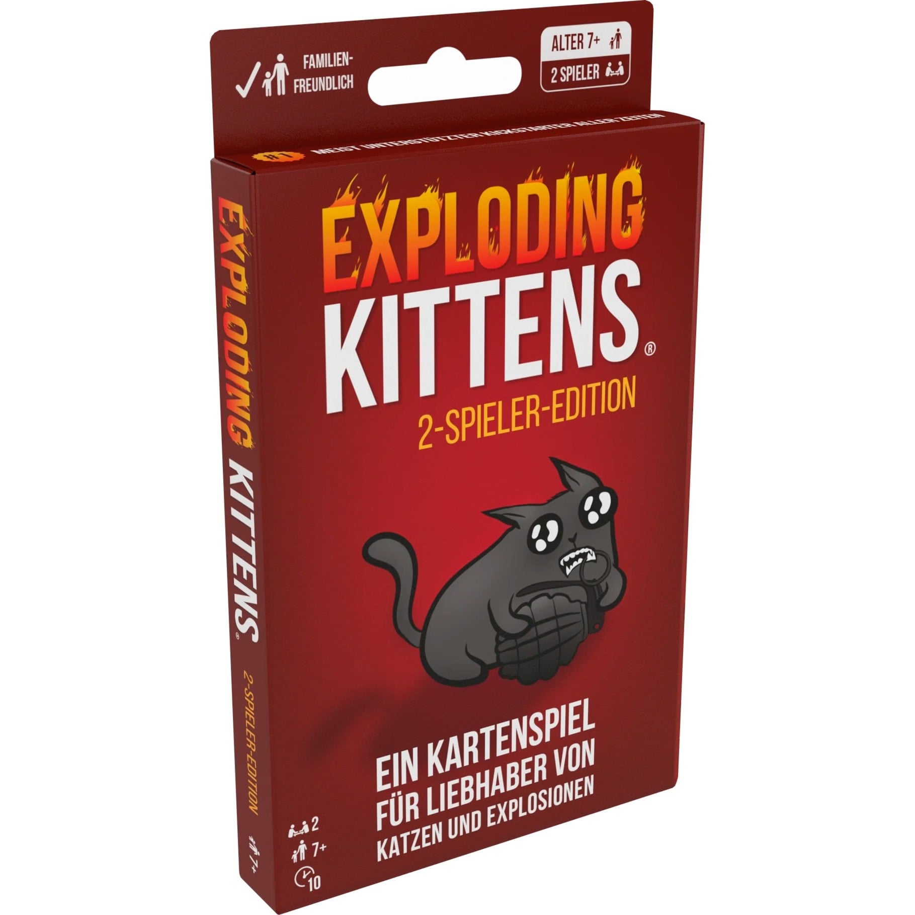 Exploding Kittens - 2-Spieler-Edition, Kartenspiel