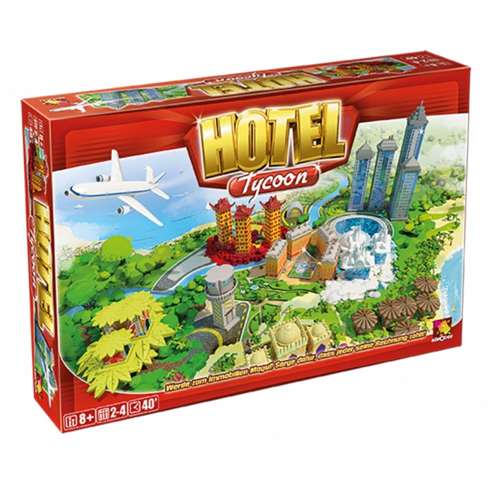 Spielzeug: Asmodee Hotel Tycoon, Brettspiel