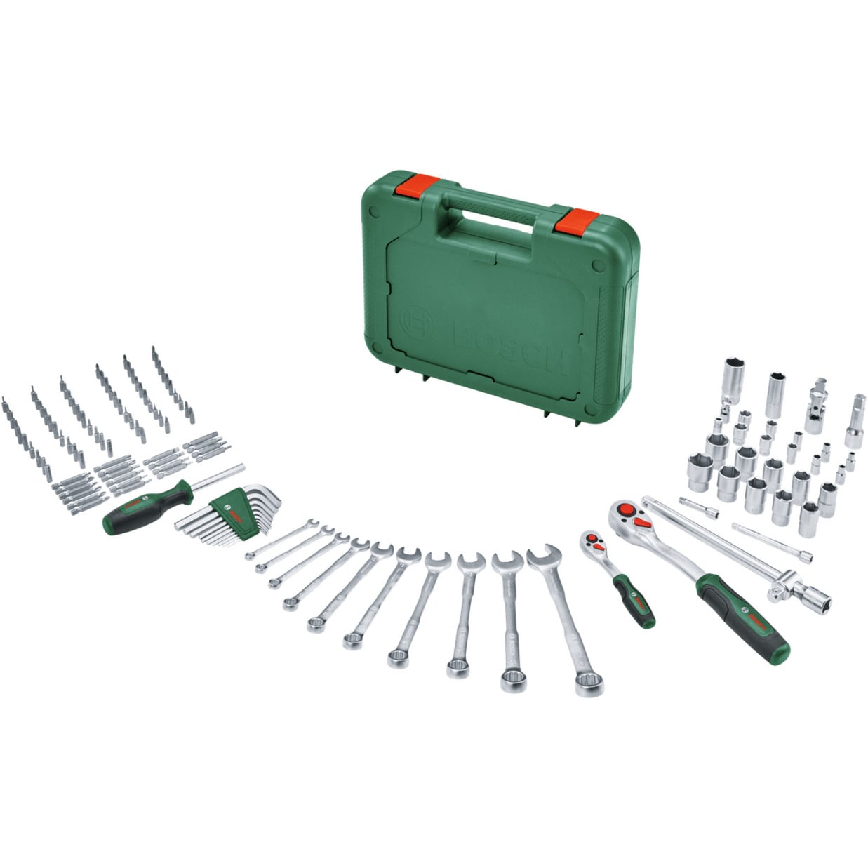 Advanced Werkzeugkoffer, 132-teilig, Steckschlüssel