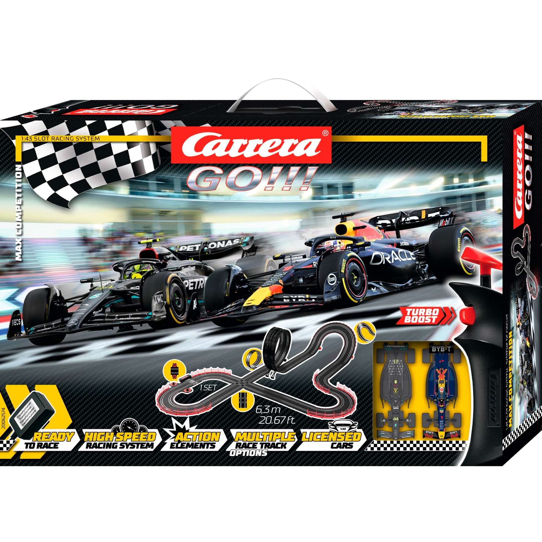 Carrera GO!!! Max Competition, Rennbahn | 04007486625747 Carrera GO!!! Max Competition, Rennbahn | 04007486625747