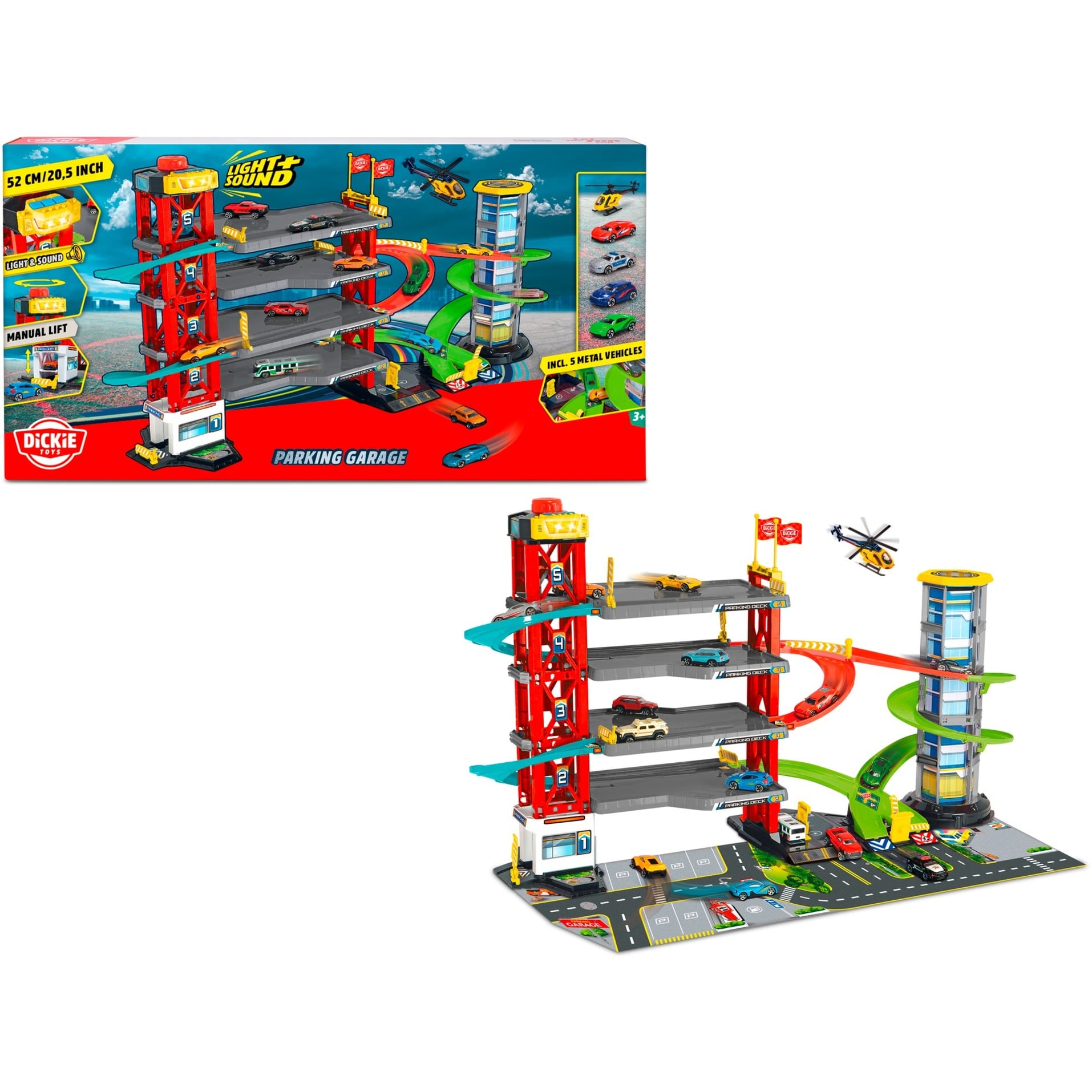 Parking Garage, Spielgebäude