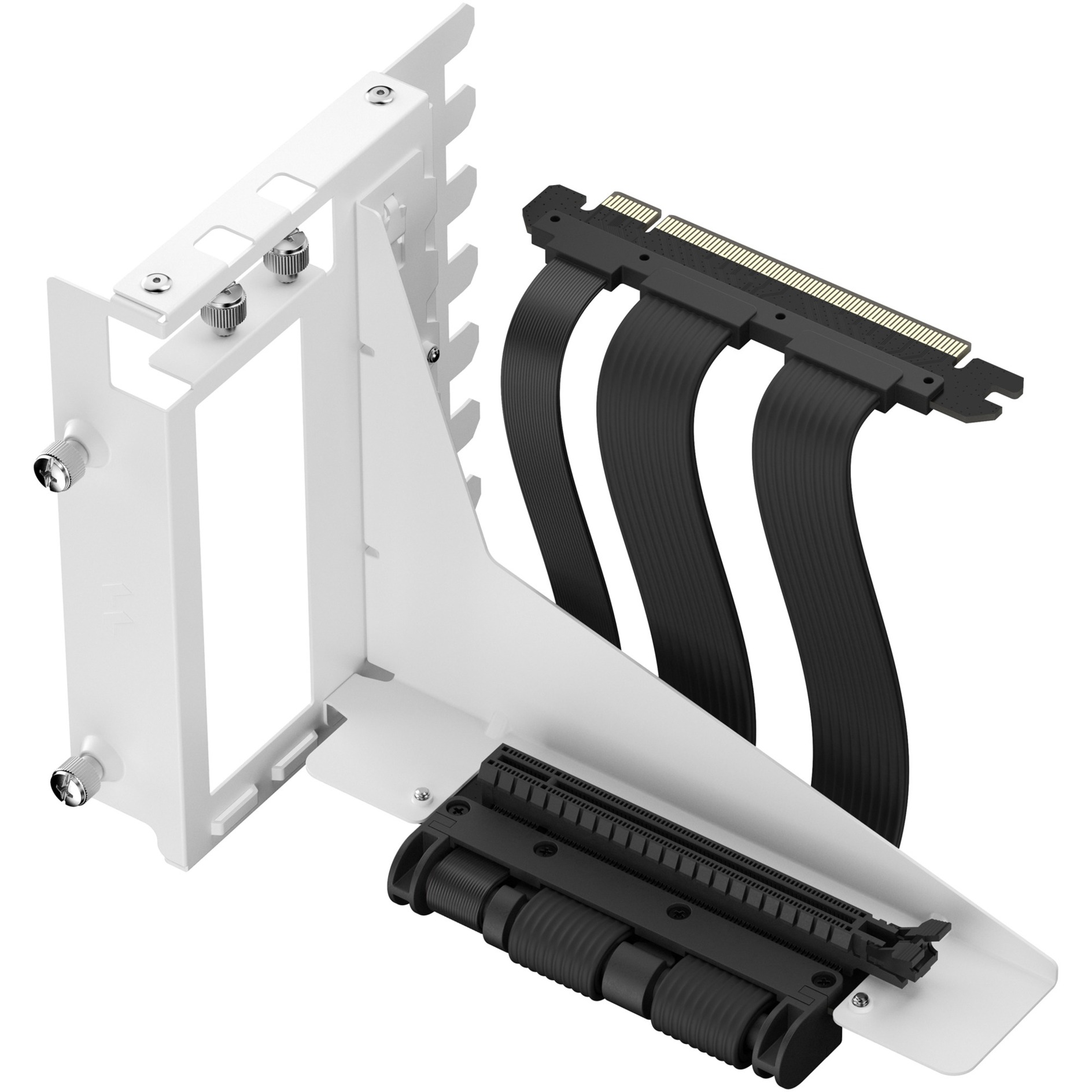 Flex 2 PCIe 4.0 x16 White, Halterung + Verlängerungskabel