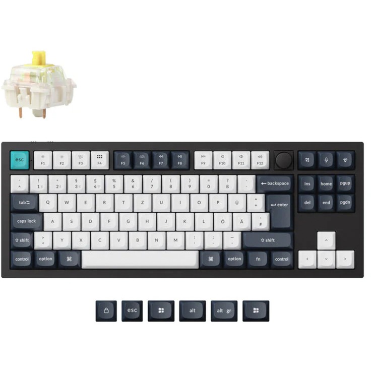 Keychron Q3 Max, Gaming-Tastatur | 04895248868224 Keychron Q3 Max, Gaming-Tastatur | 04895248868224