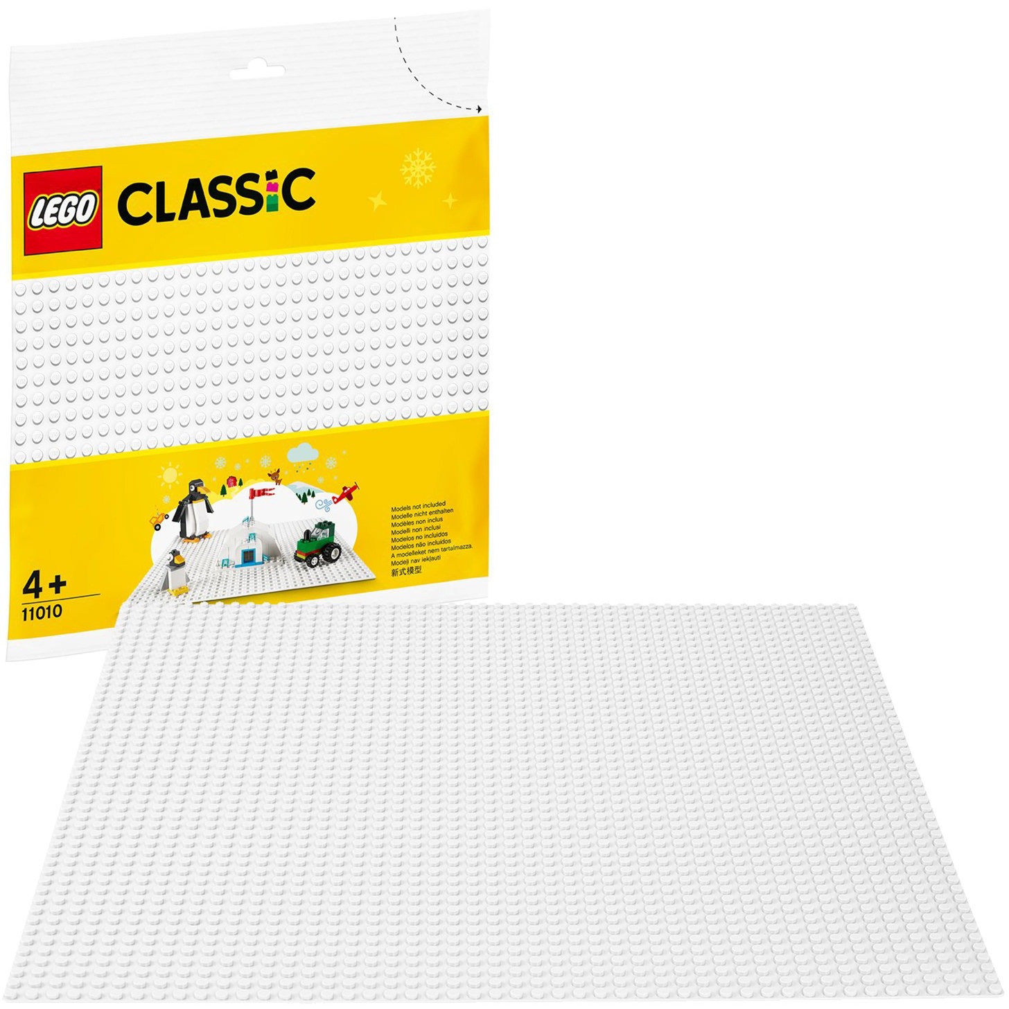 Spielzeug: Lego 11010 Classic Weiße Bauplatte