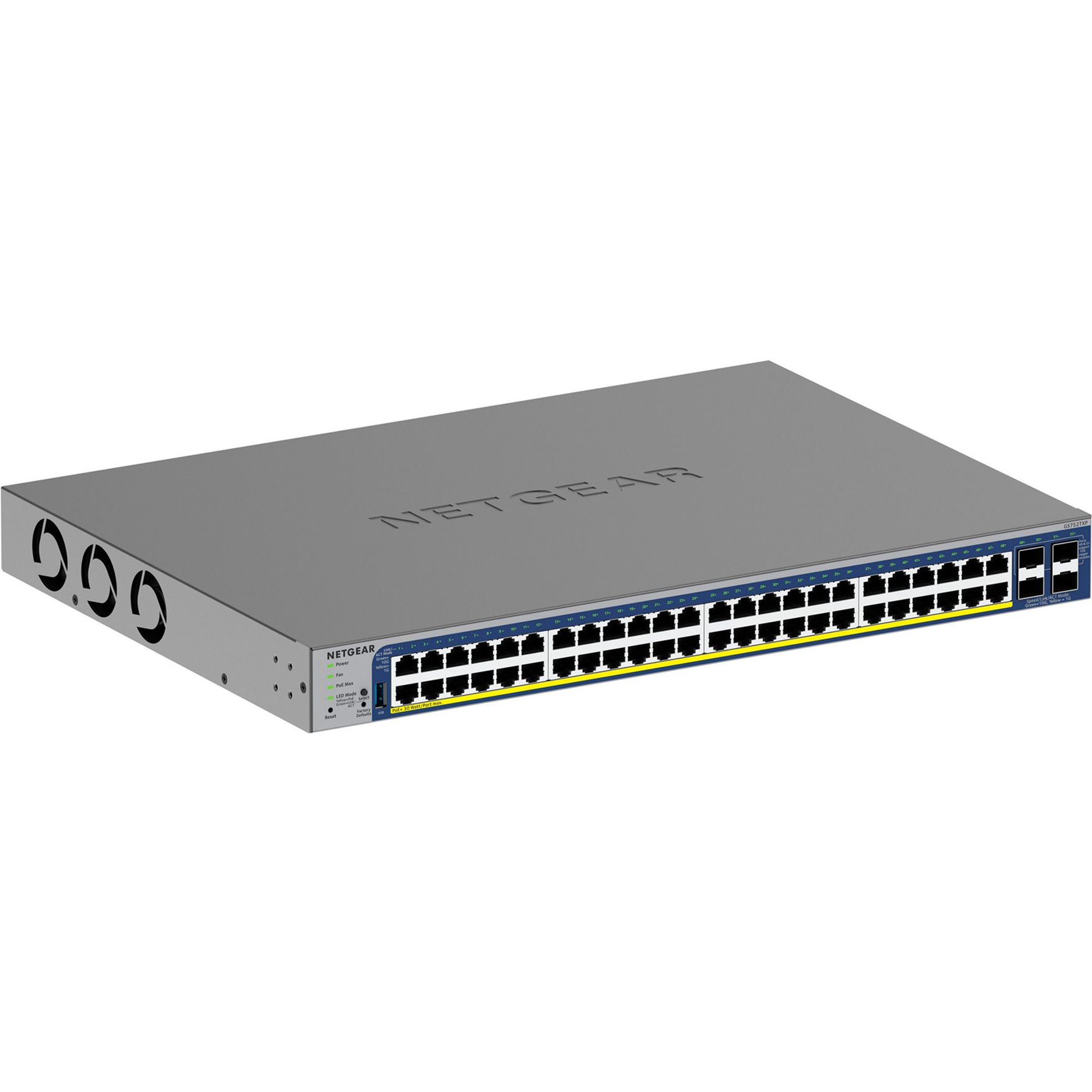 48-Port Gigabit PoE+ und PoE++ Smart Switch GS752TXUP