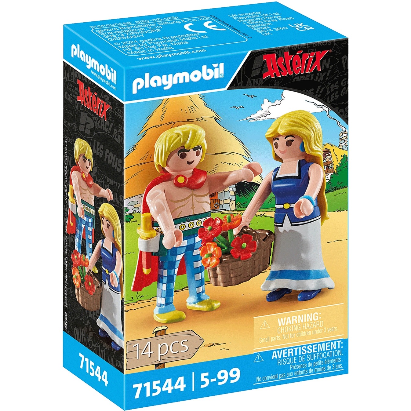 PLAYMOBIL 71544 Asterix Tragicomix und Falbala, Konstruktionsspielzeug | 04008789715449