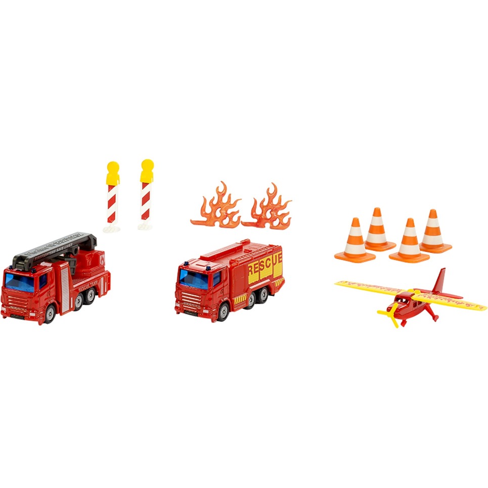 SUPER Geschenkset Feuerwehr, Spielfahrzeug