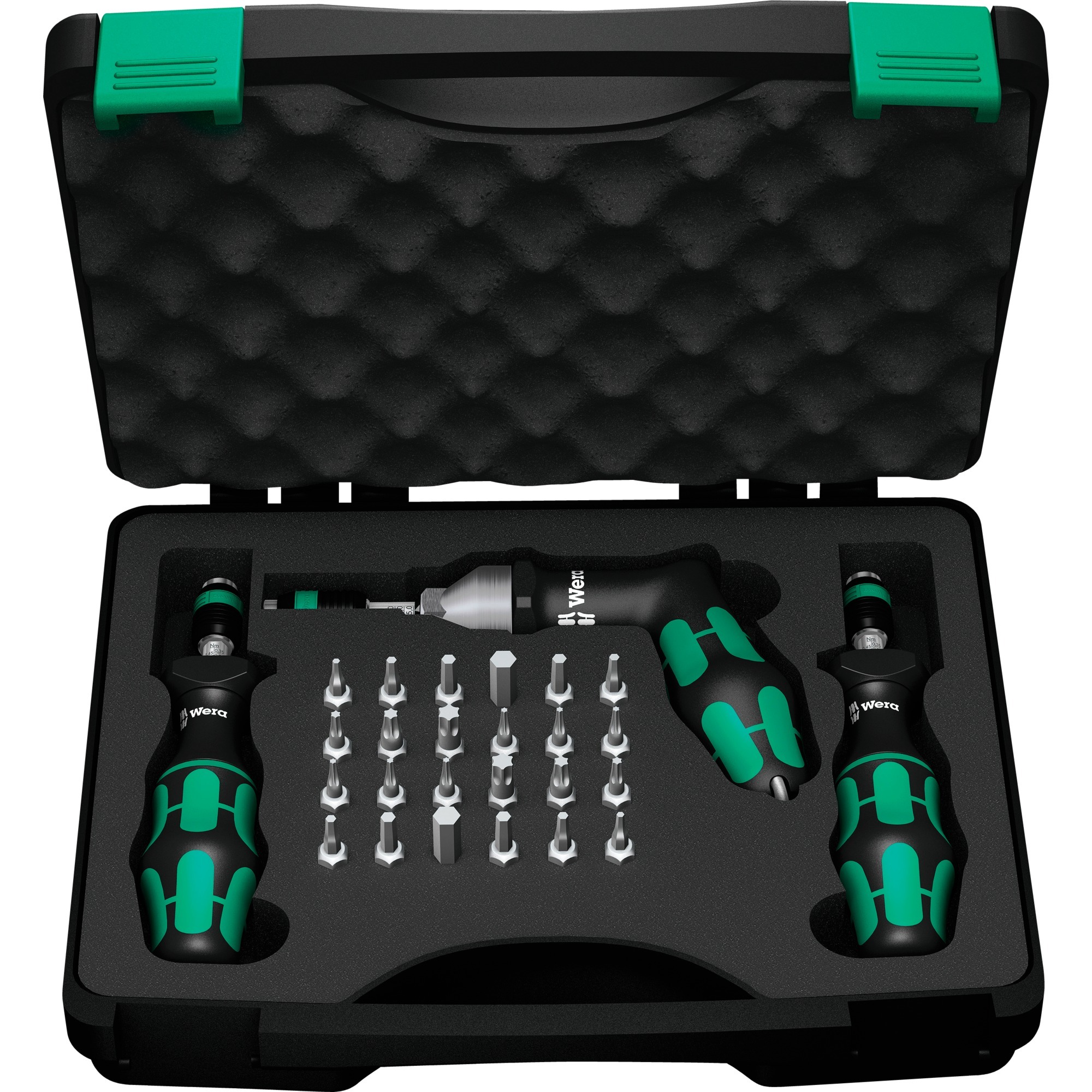 7440/41/42 Kraftform Drehmomentschraubendreher-Satz 0,3-6,0Nm
