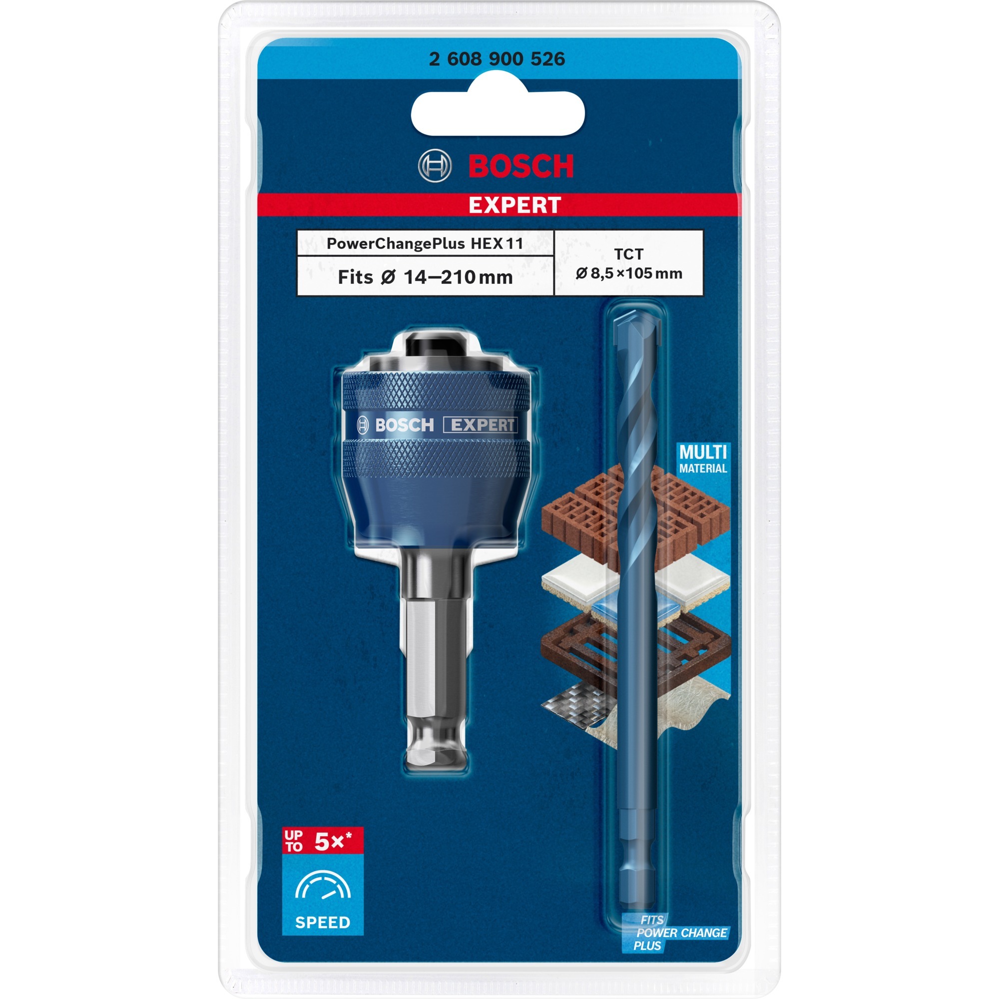 EXPERT Power Change Plus Adapter, Hex 11mm