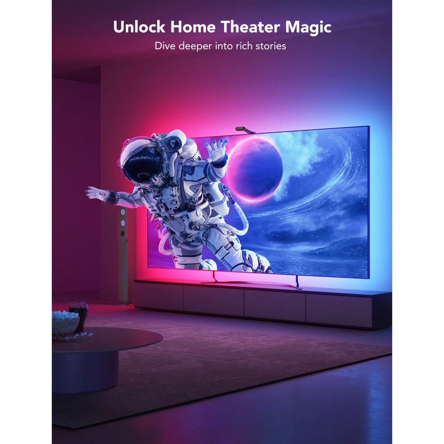 Govee Envisual TV-Hintergrundbeleuchtung T2, LED-Streifen