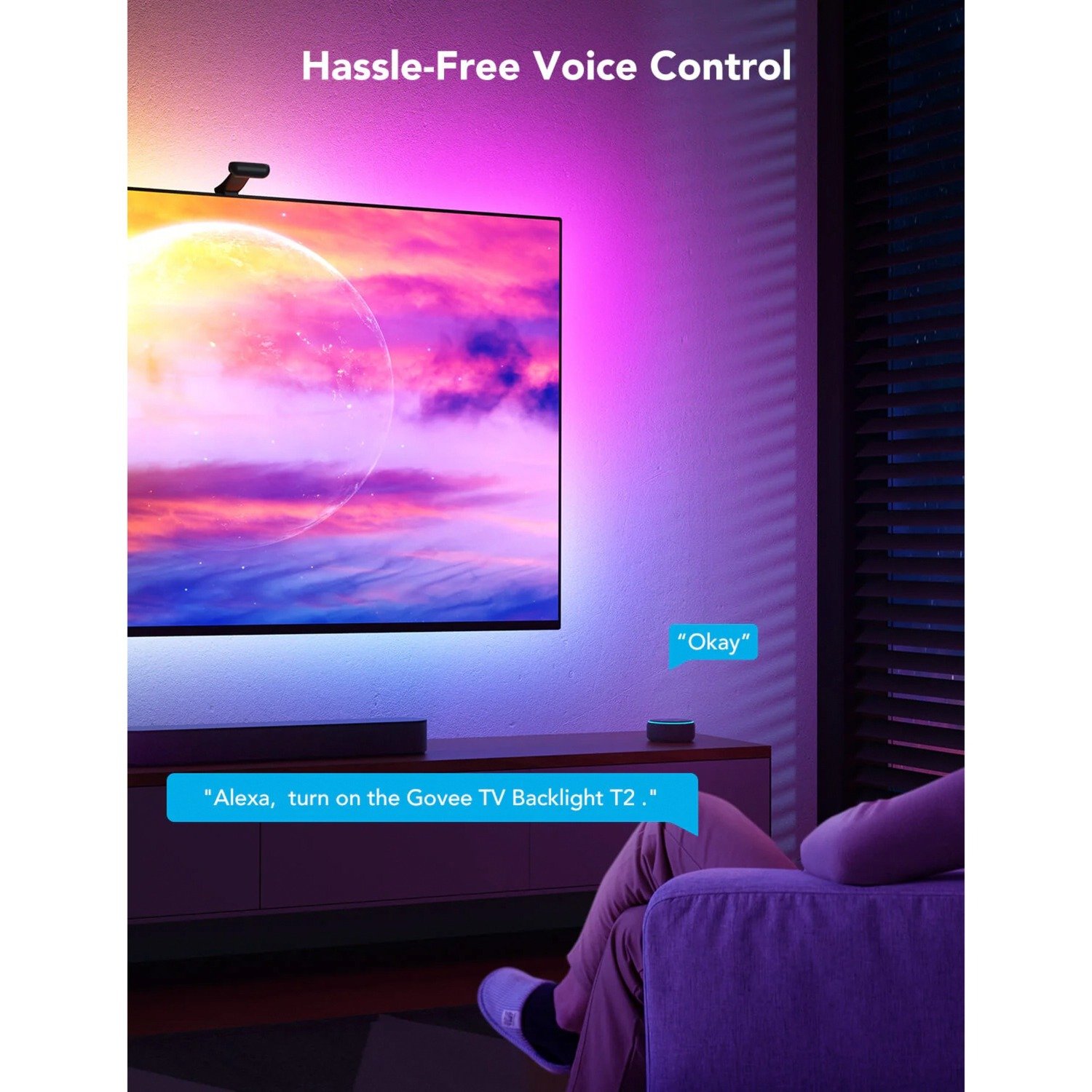 Govee Envisual TV-Hintergrundbeleuchtung T2, LED-Streifen