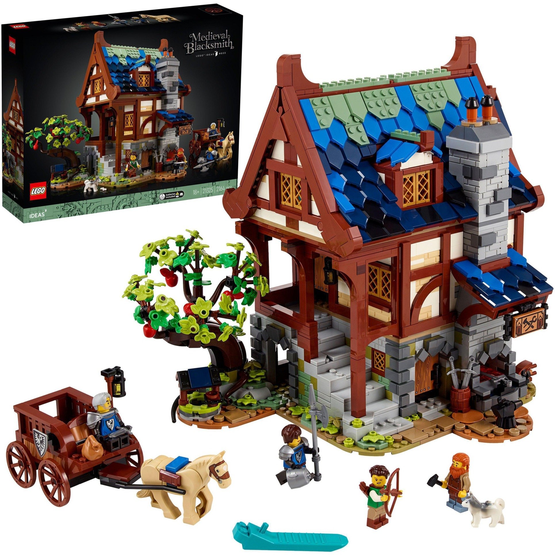 Spielzeug: Lego 21325 Ideas Mittelalterliche Schmiede