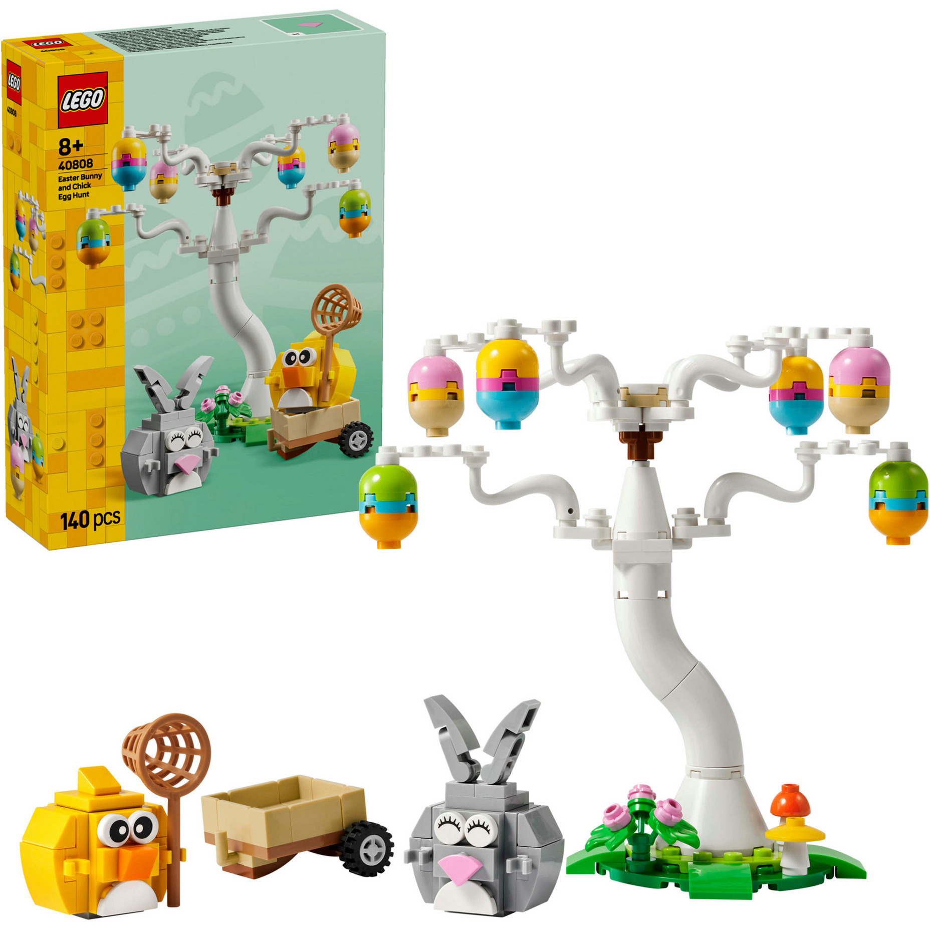40808 Osterhase und Ostereiersuche, Konstruktionsspielzeug