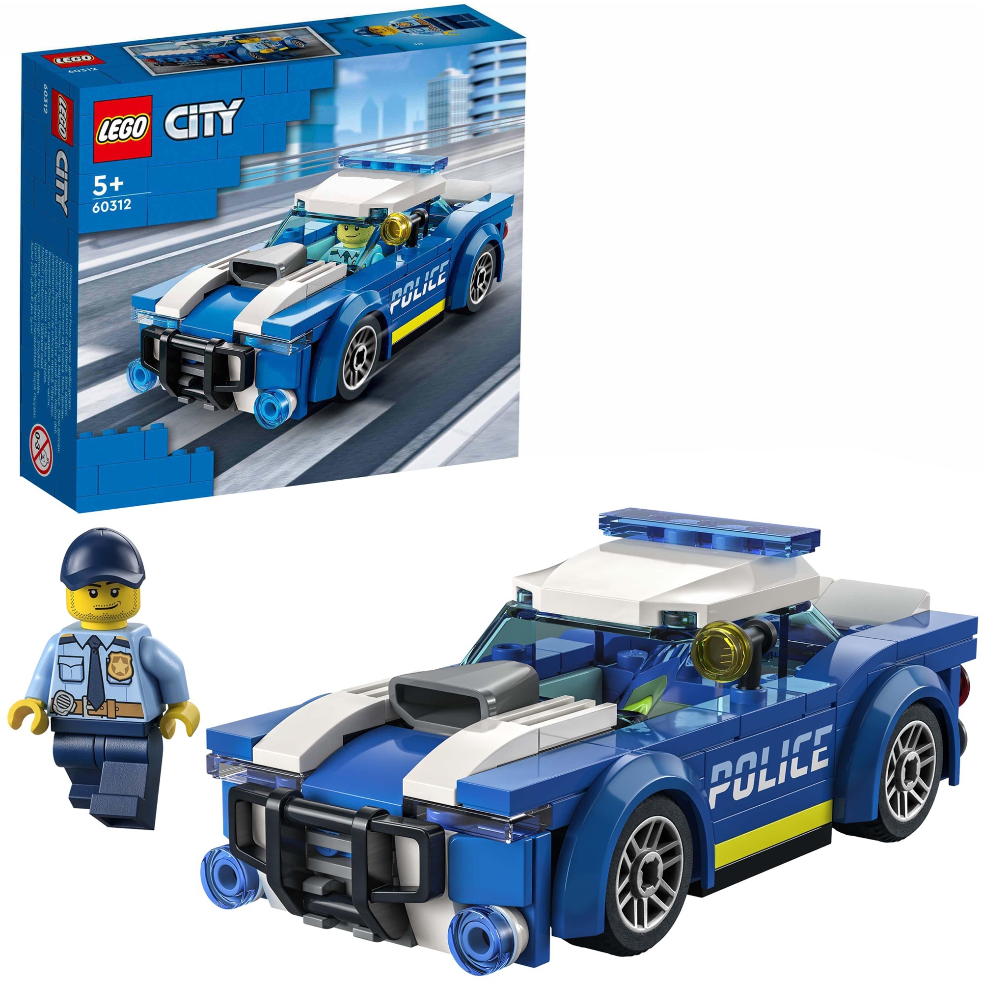 60312 City Polizeiauto, Konstruktionsspielzeug