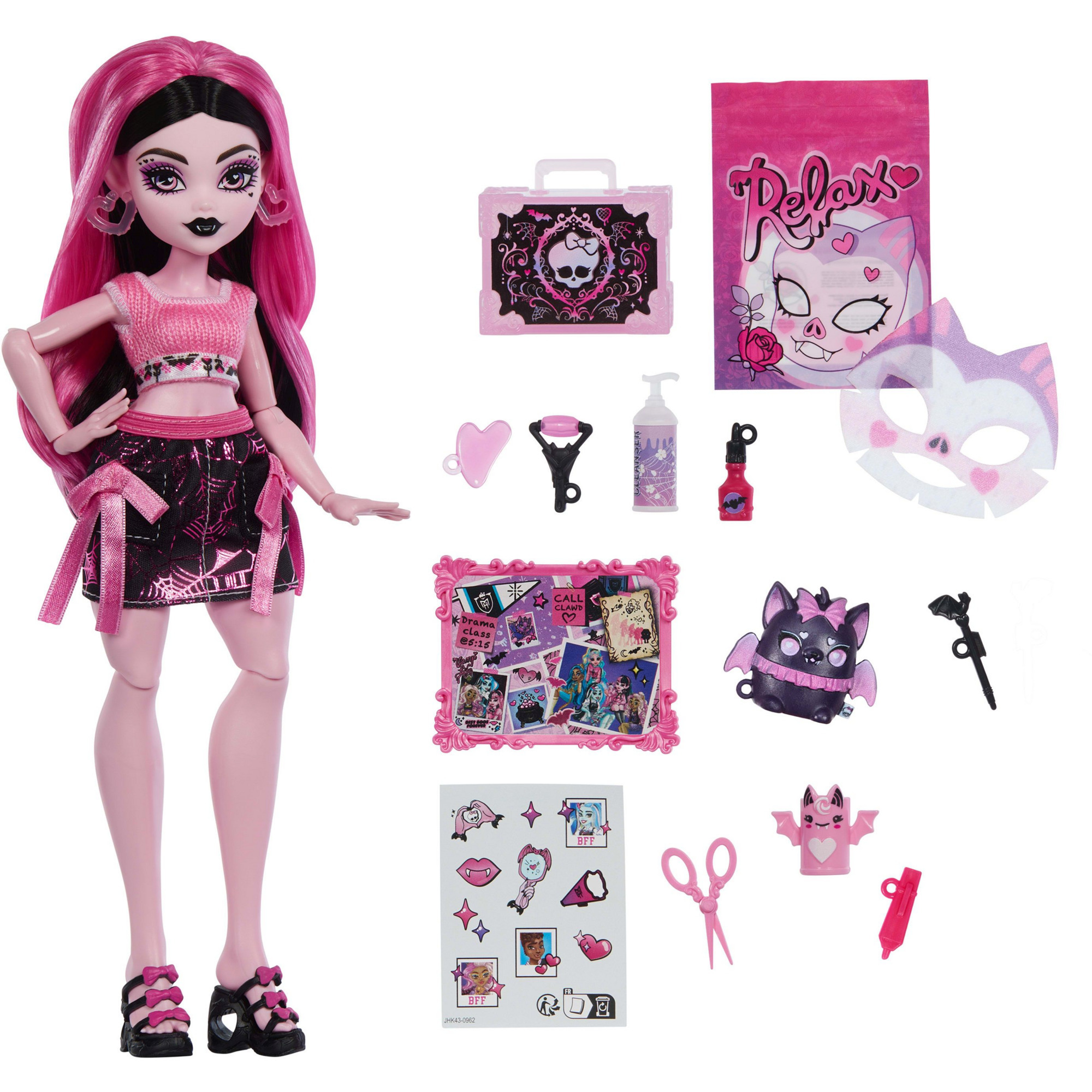 Self-Scare Secrets Draculaura Puppe
