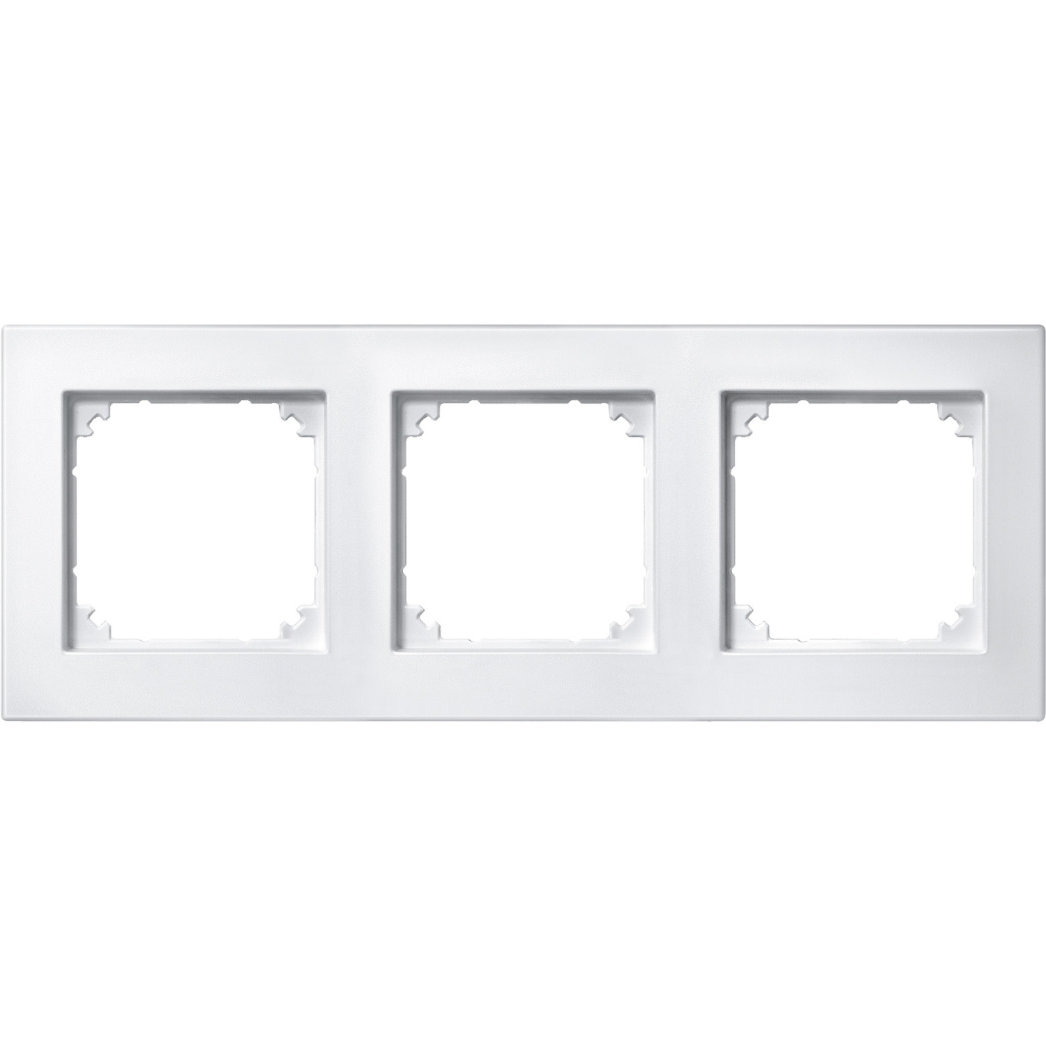 Rahmen dreifach waagerecht und senkrecht Montage Typ 486319 Thermoplast matt