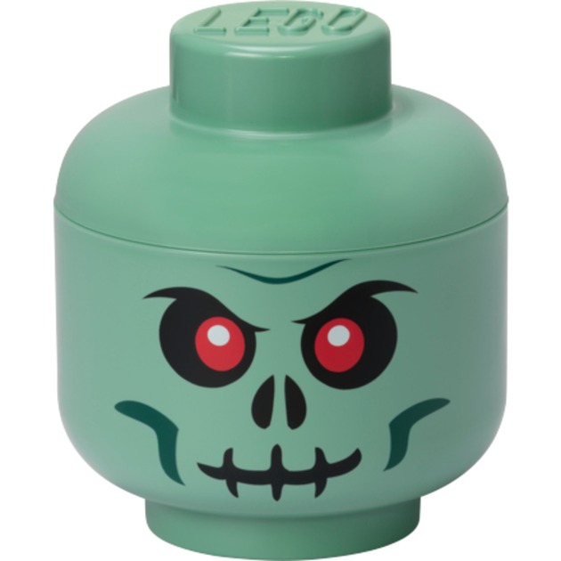 LEGO Storage Head "Skelett", klein, Aufbewahrungsbox