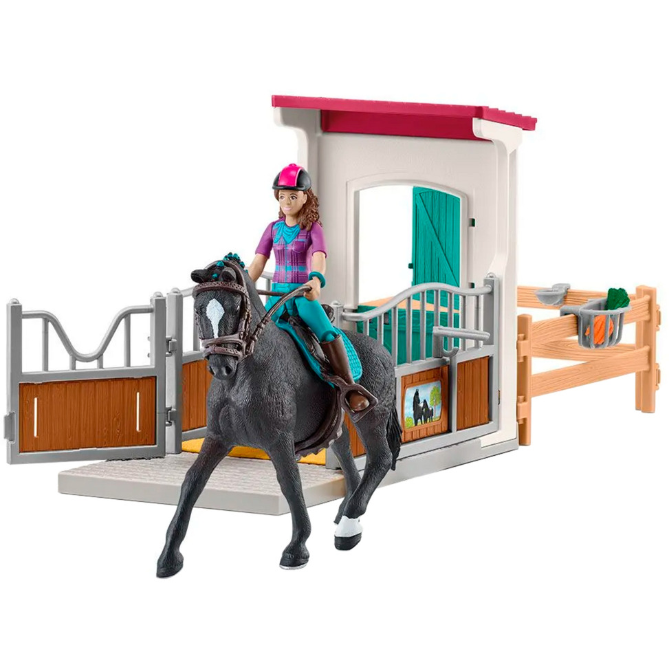 Schleich Horse Club Pferdebox mit Lisa & Storm, Spielfigur | 04059433855219 Schleich Horse Club Pferdebox mit Lisa & Storm, Spielfigur | 04059433855219