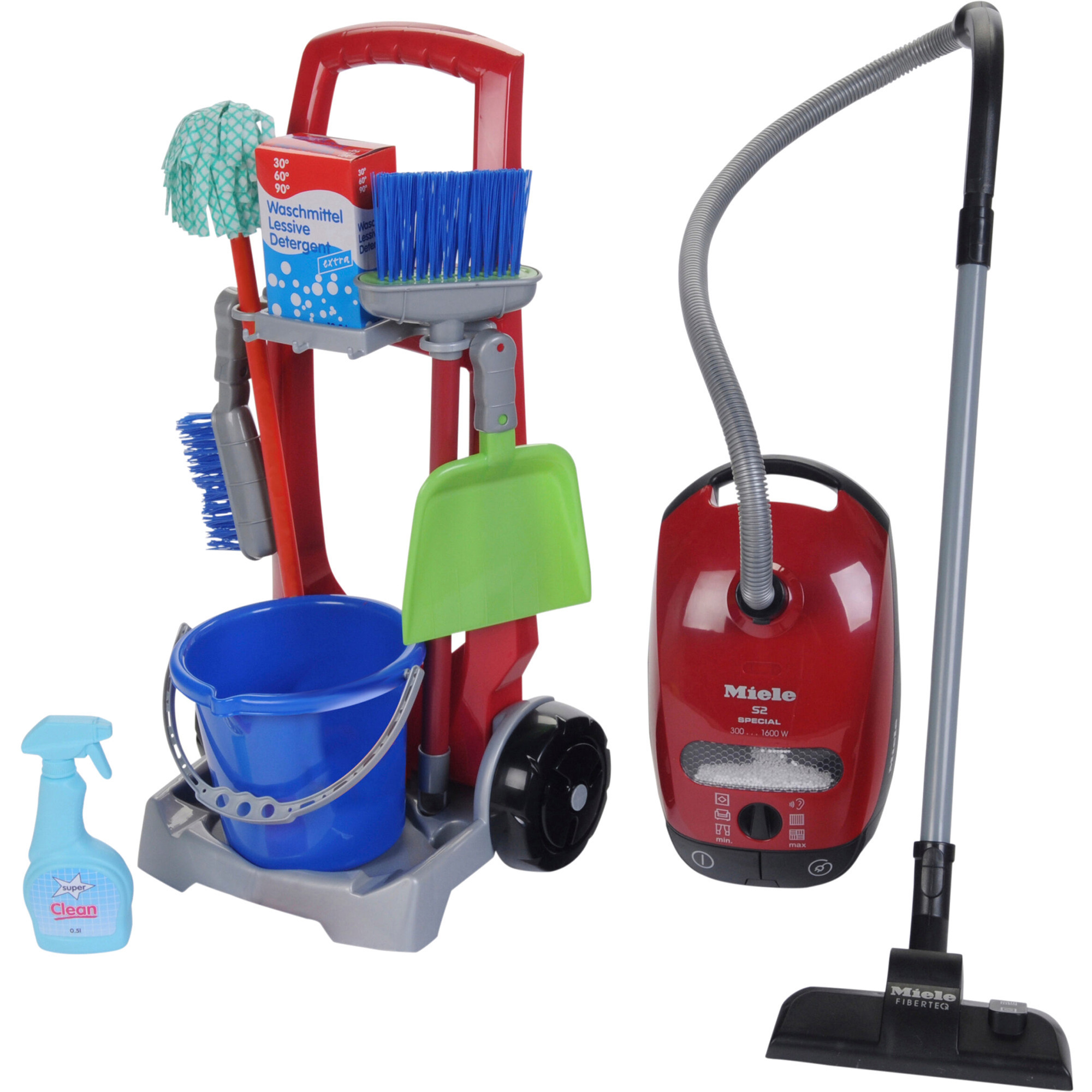 Miele - Staubsauger mit Putzwagen, Kinderhaushaltsgerät
